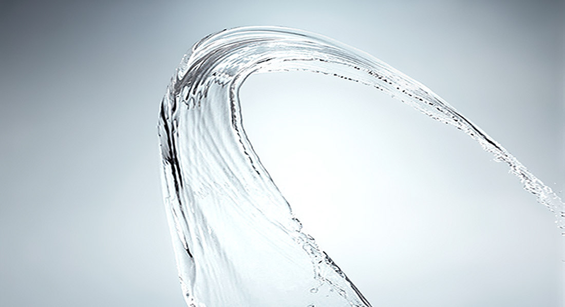 ARC, the electric faucet designed by designer Kim Seungwoo of Industrial design studio VLND.