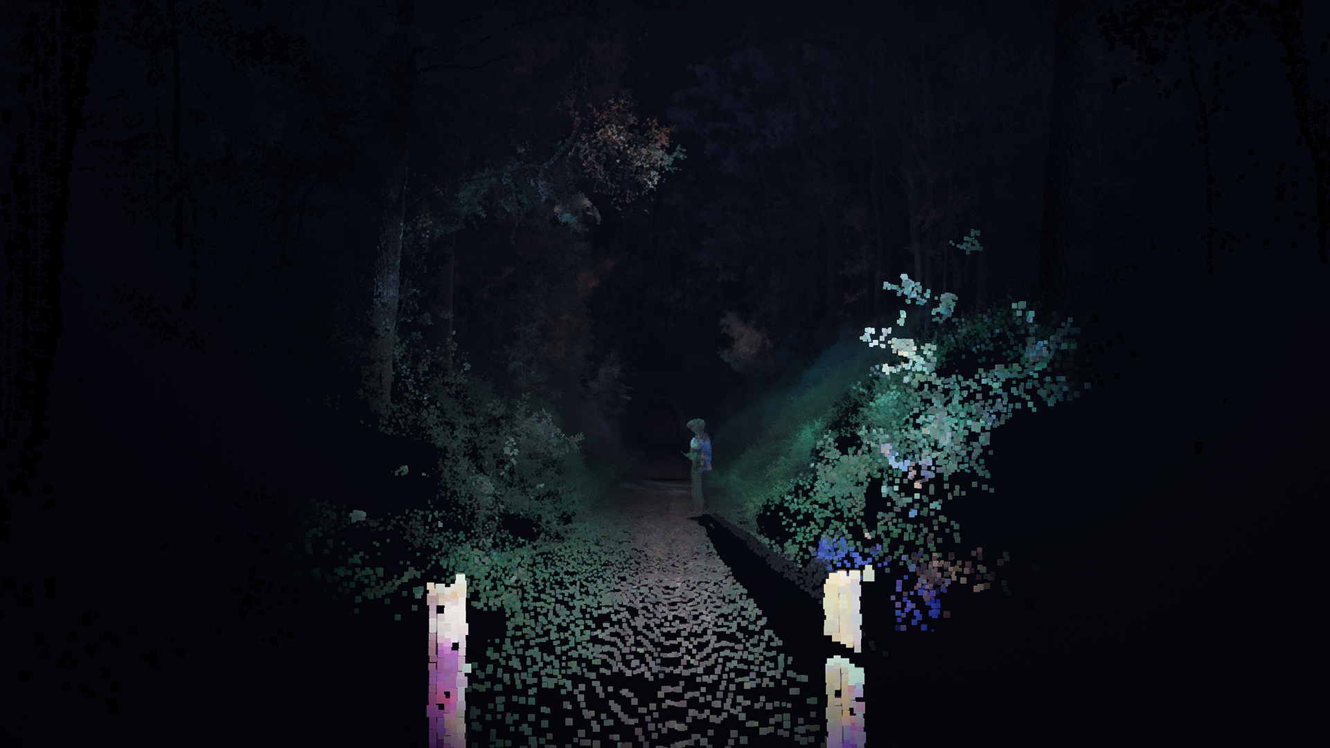 3D scanning - Ernest Junction Railway Tunnel point-cloud