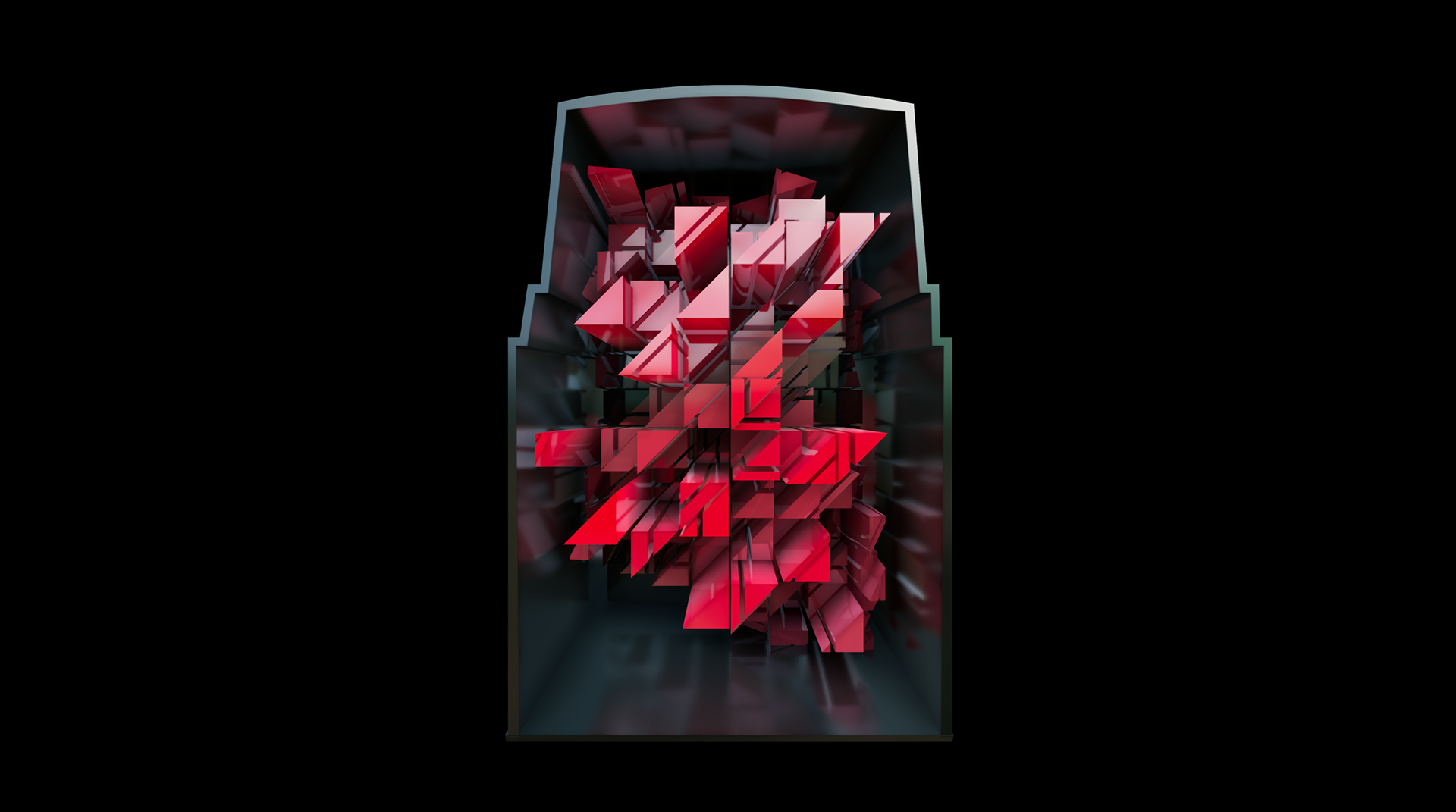 Projection Mapping content - Powered by Notch using Greeble effects