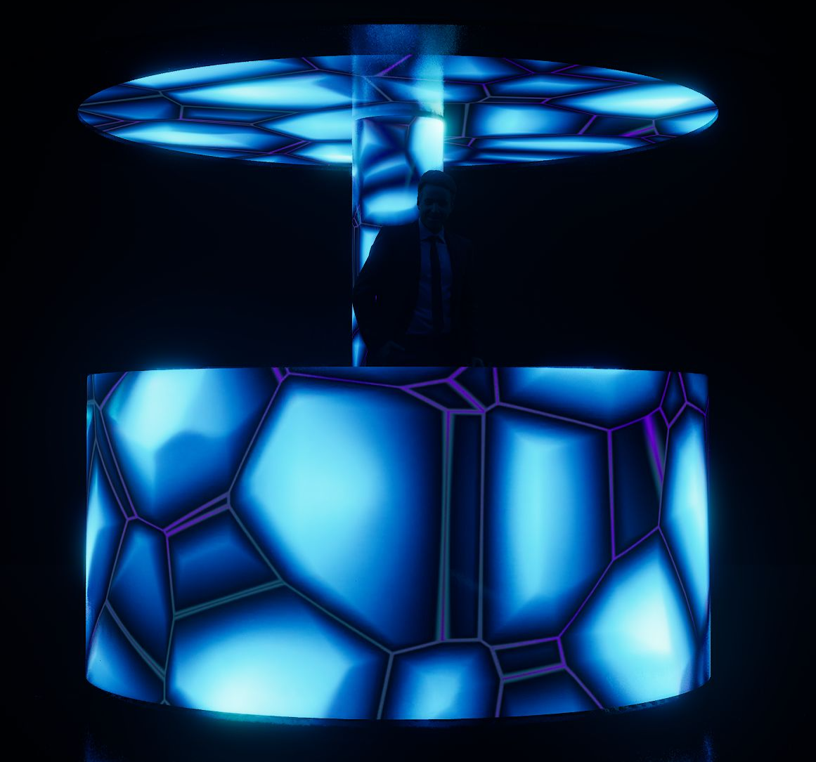 LED pre-visualization - ENIGMA nightclub DJ Booth