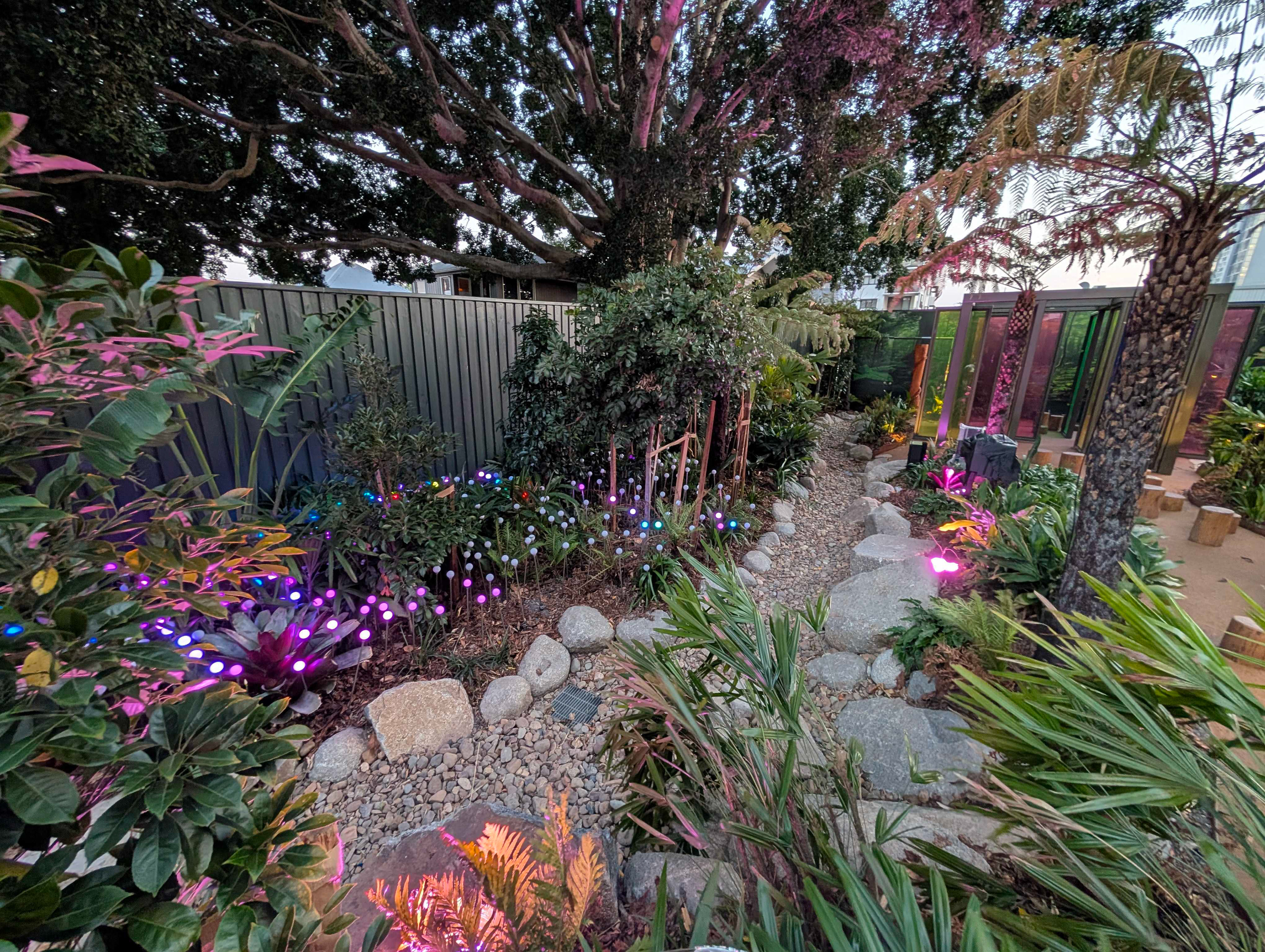 Immersive Garden Lighting and Sound design