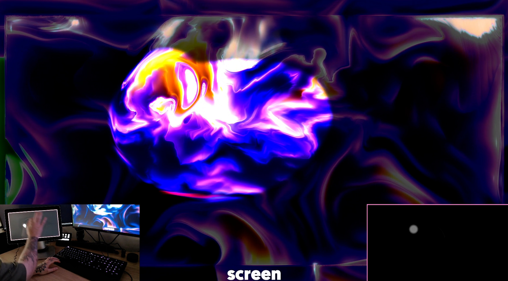 Interactive Touchscreen made with Touchdesigner 