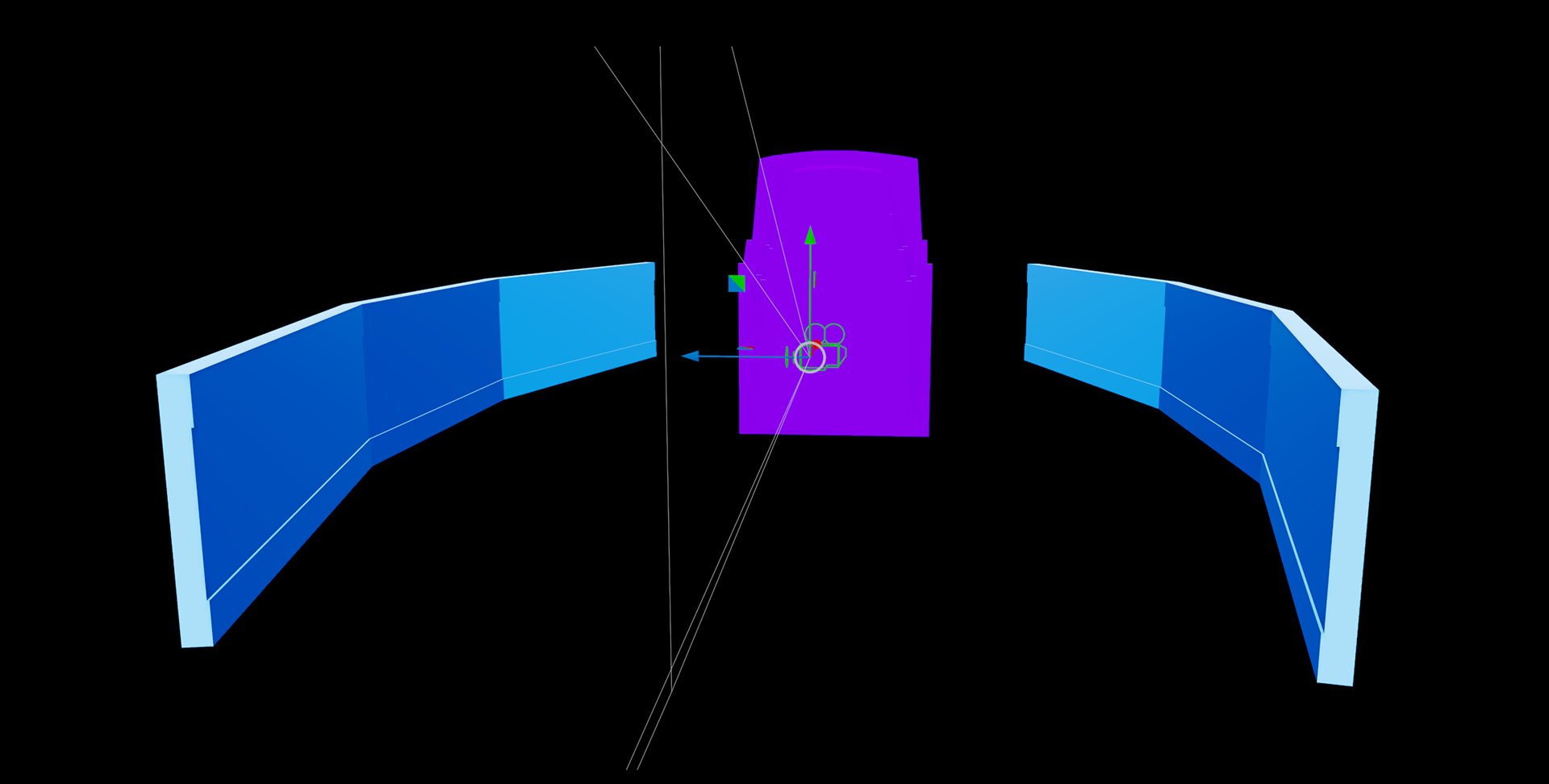 Projection Mapping surface model preparation and pre-visualization in Touchdesigner