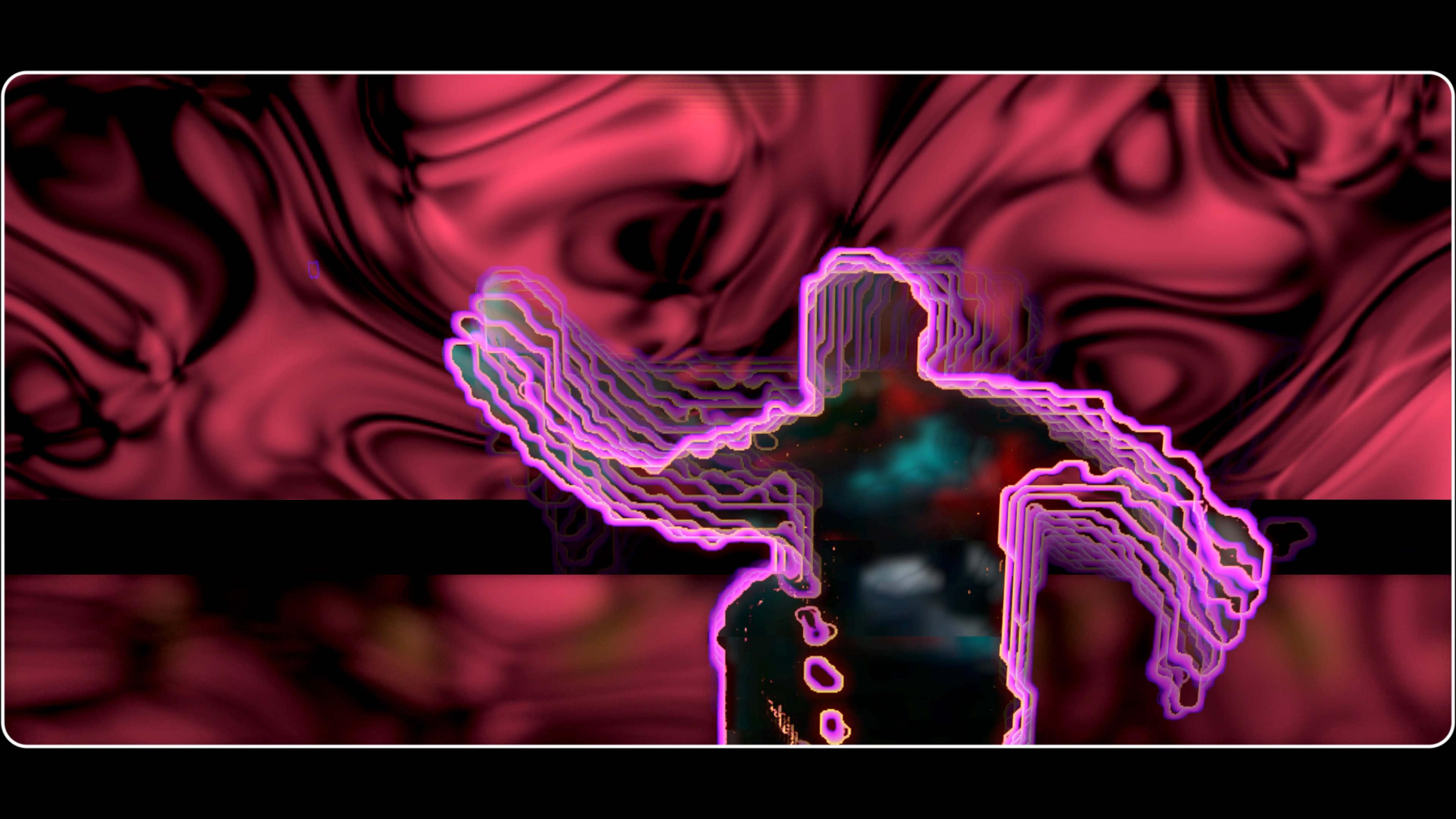 Interactive Installation - Audience movement drives real-time visuals using depth tracking