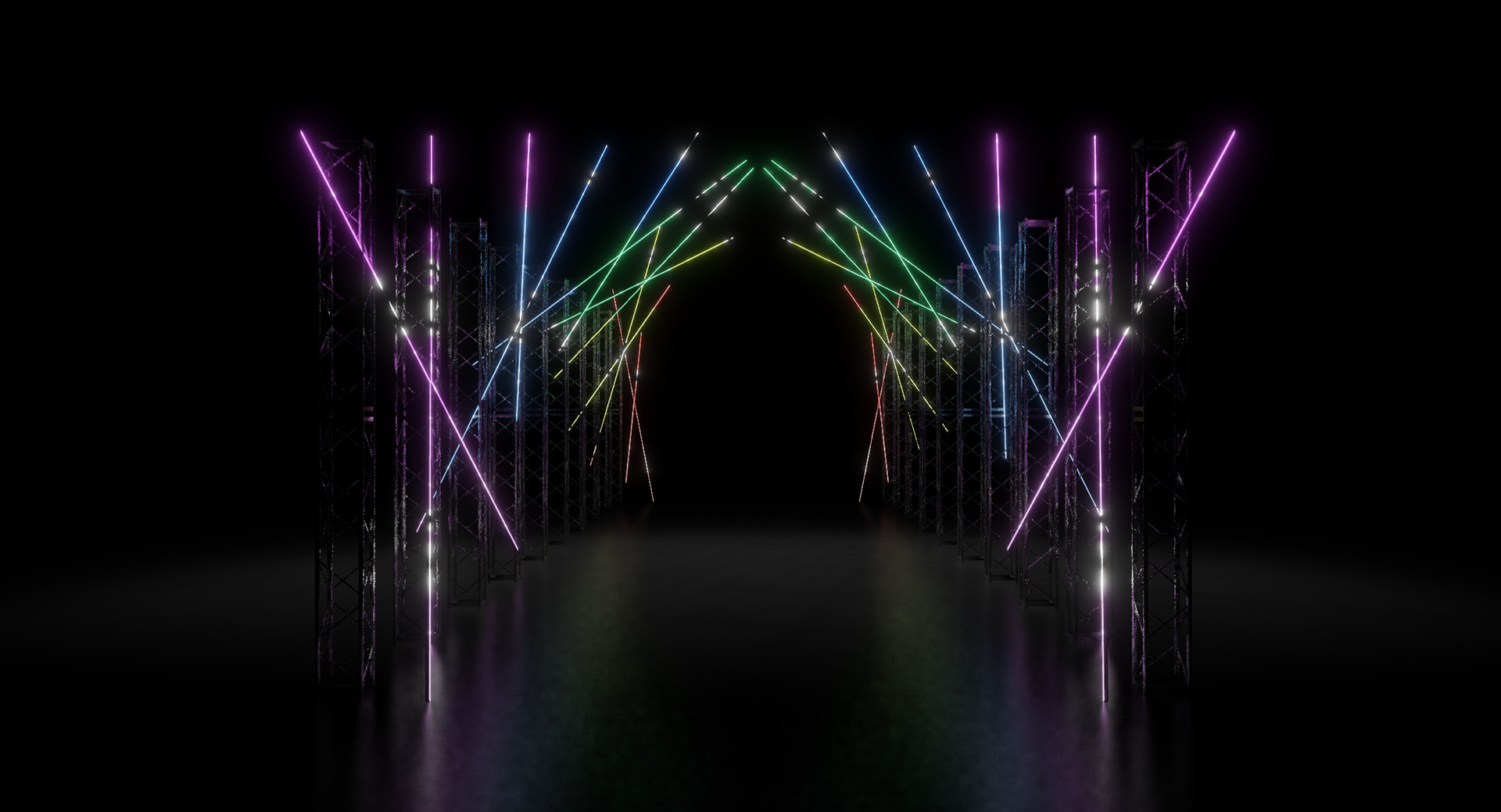 Immersive LED Tunnel Previsualization