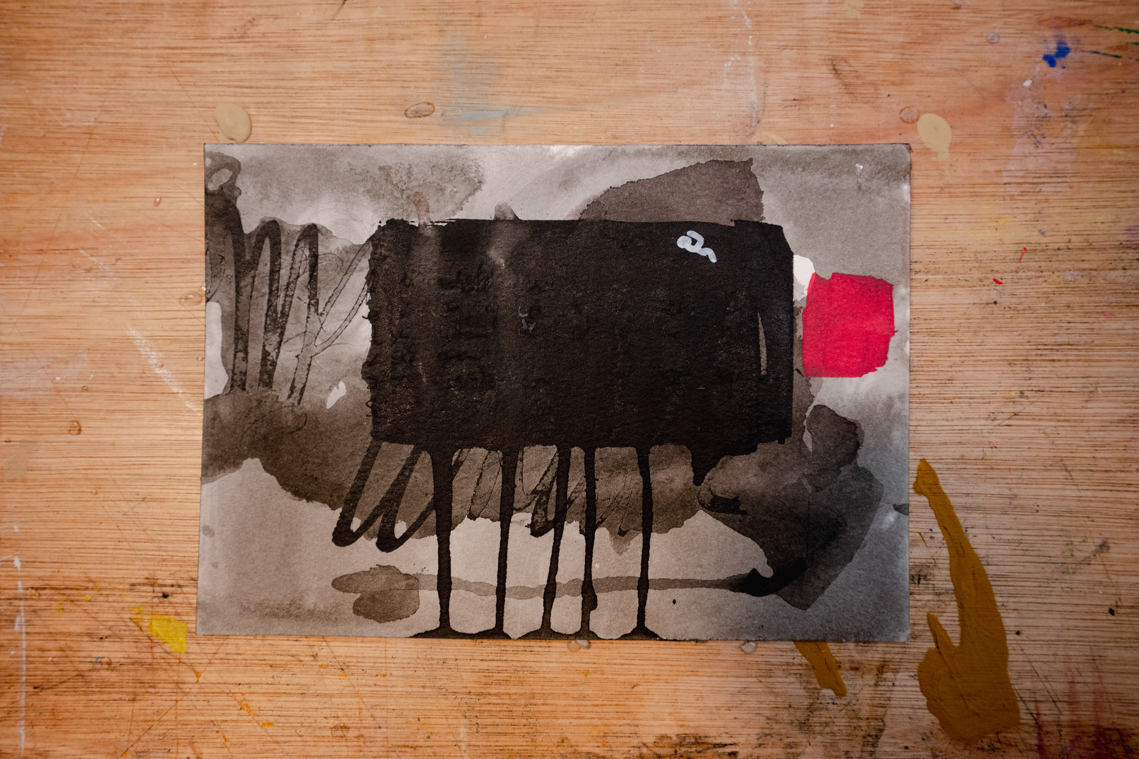 echo (i made a monster) | 12.5 x 18 cm | €25