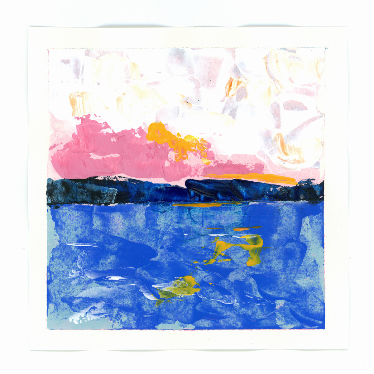 Hollands landschapje #26 | 15x15 cm | Acryl | €10