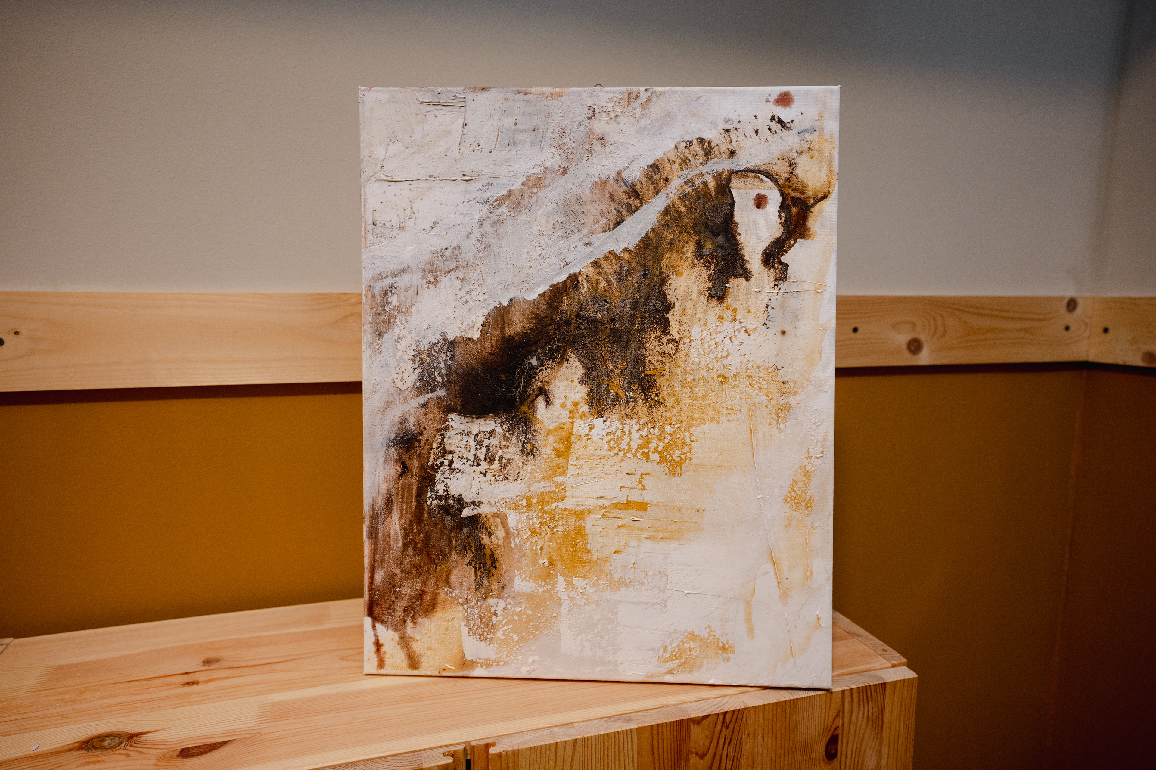 Jutteren | 40 x 50 cm | Geen lijst	 | € 280,-