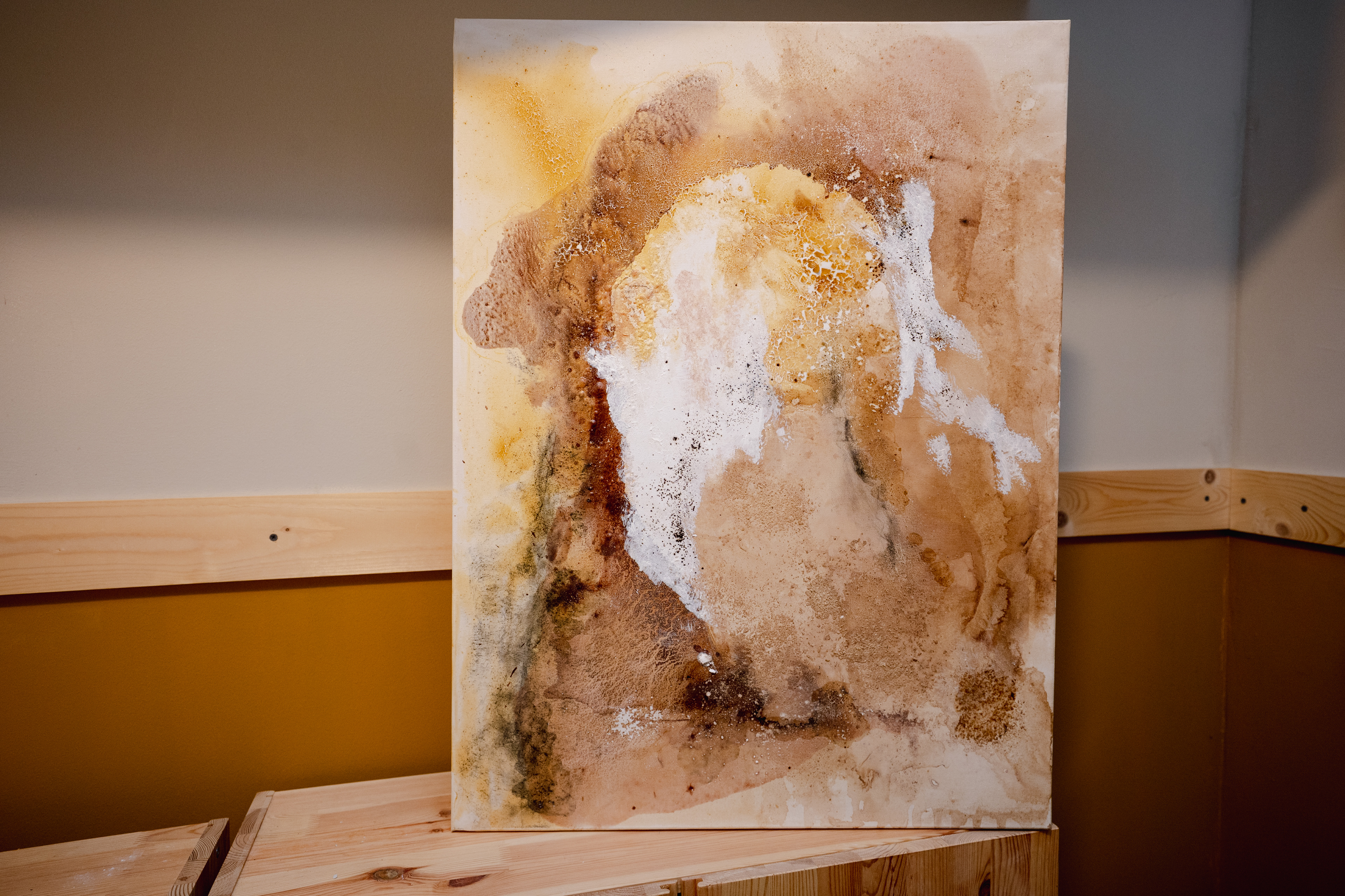 Zeeschuim | 80 x 60 cm | Geen lijst | € 475,-