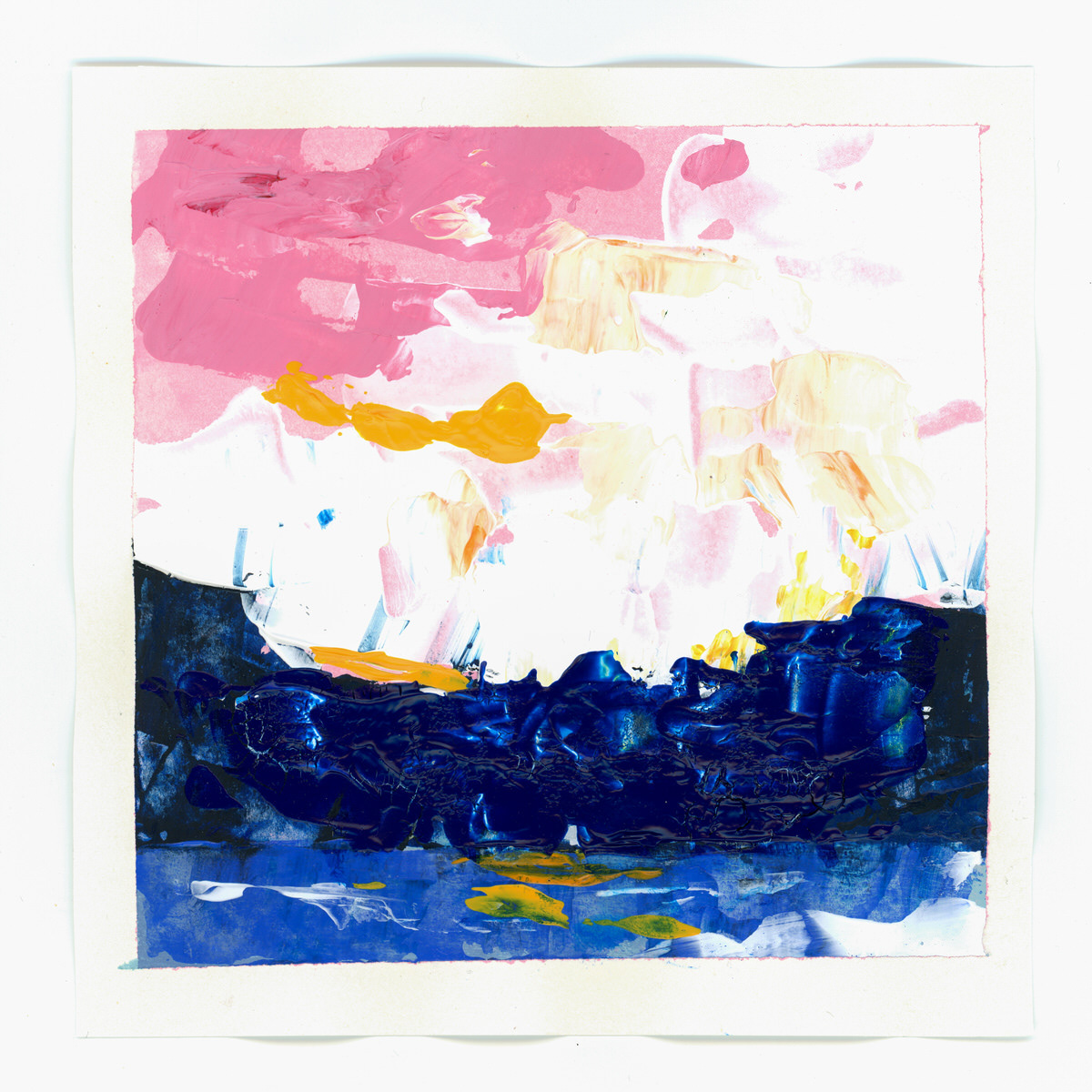 Hollands landschapje #24 | 15x15 cm | Acryl | €10