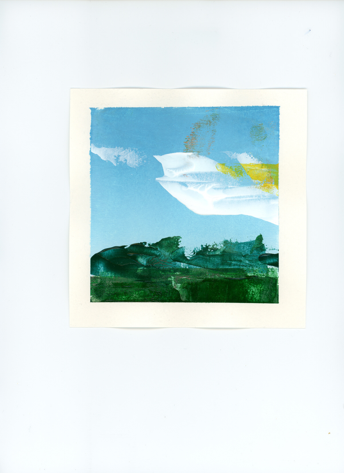 Hollands landschapje #4 | 15x15 cm | Acryl |€10