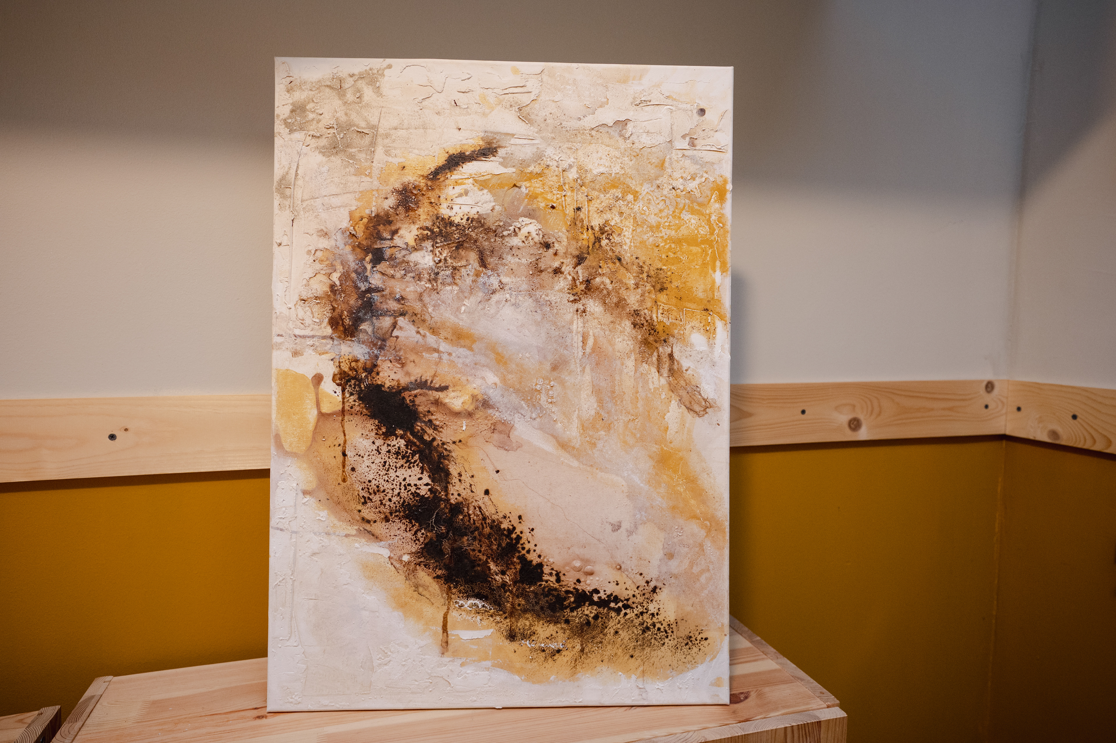 Aangespoeld | 50 x 70 cm | Geen lijst | € 350,-