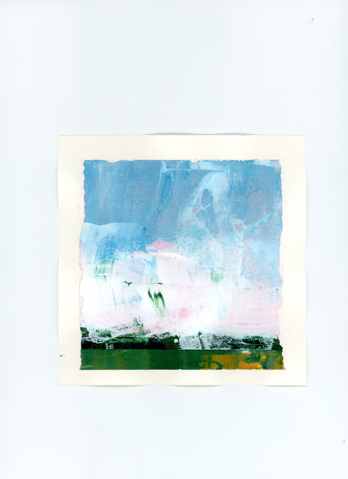 Hollands landschapje #1 | 15x15 cm | Acryl | €10