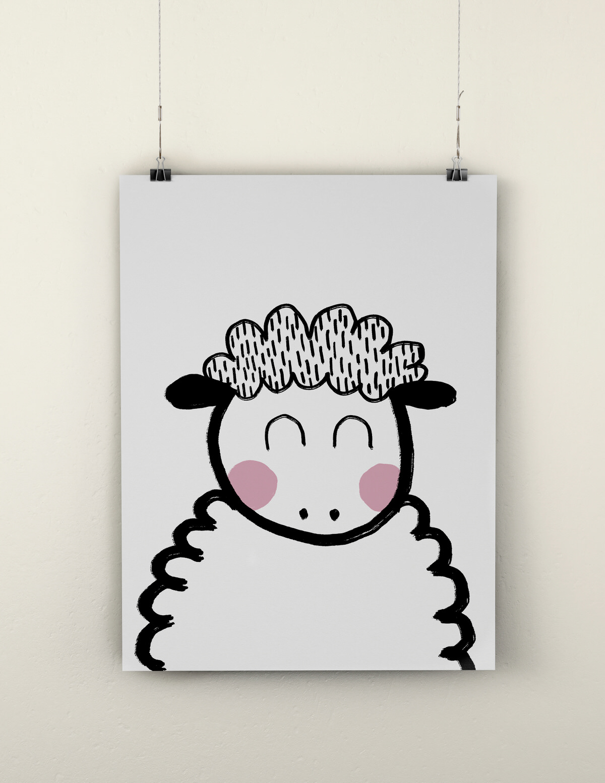 Schaapie | €25 | A3 | Limited edition (1 druk)|  295grams Paperwise papier