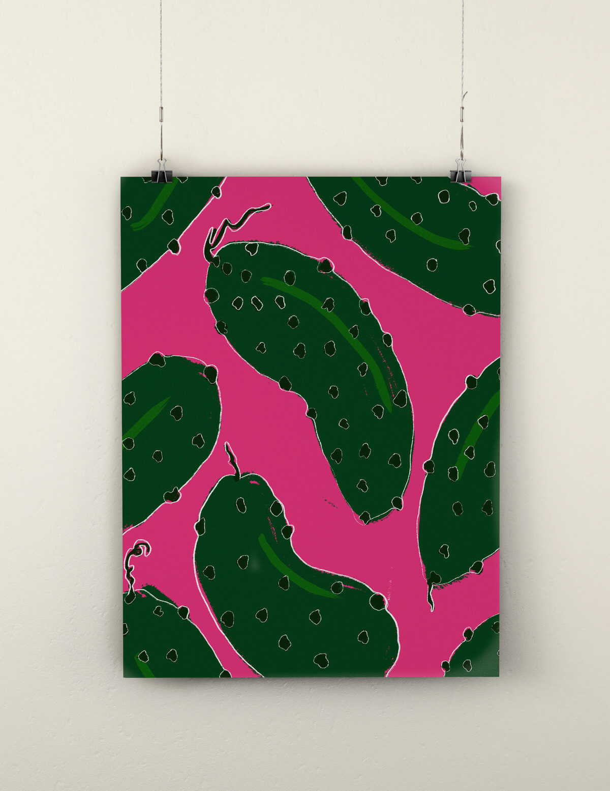 Augurkjes | €25 | A3 | Limited edition (1 druk)|  295grams Paperwise papier