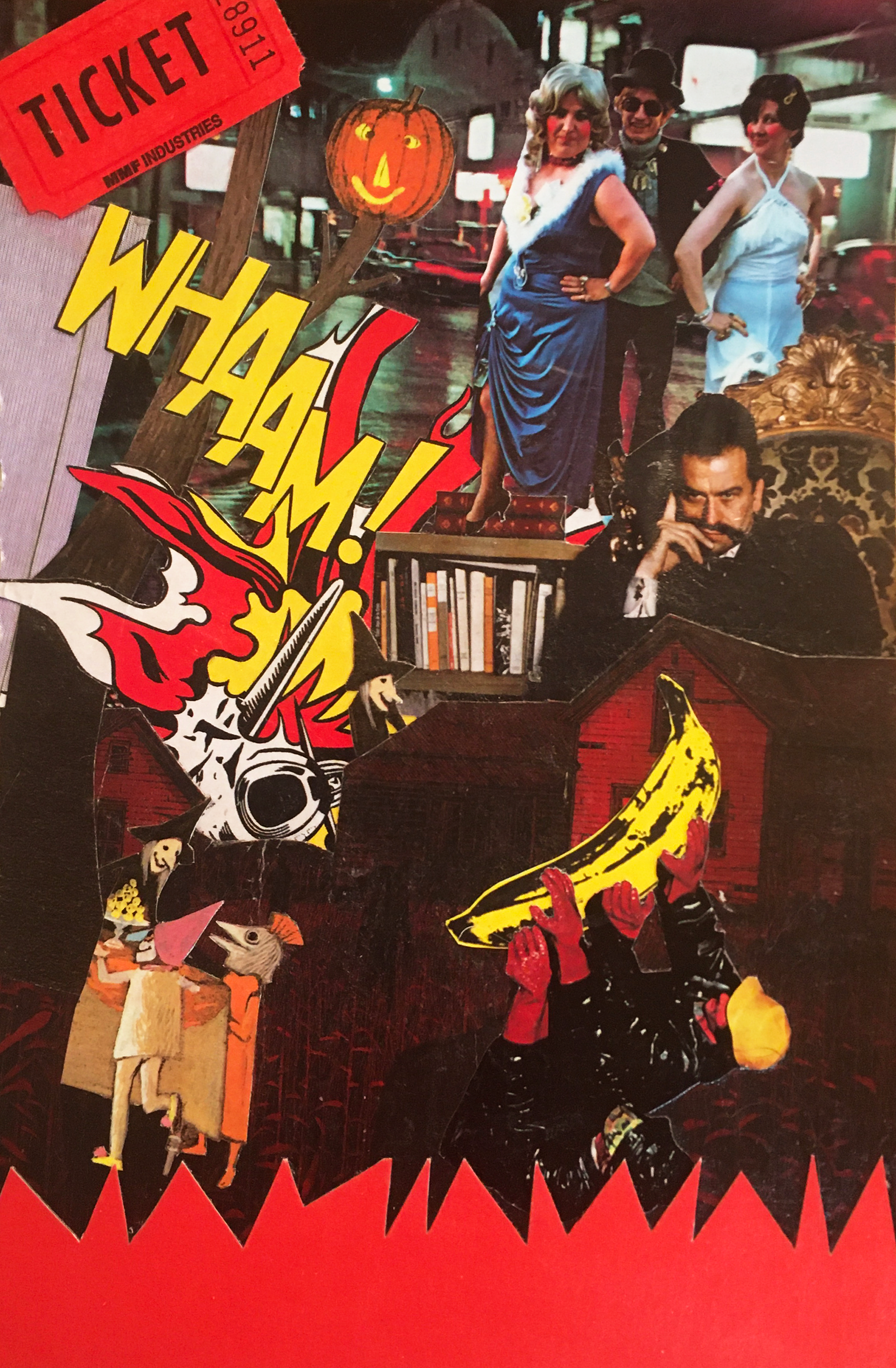 2020 9x12" collage sketchbook cover (2020)