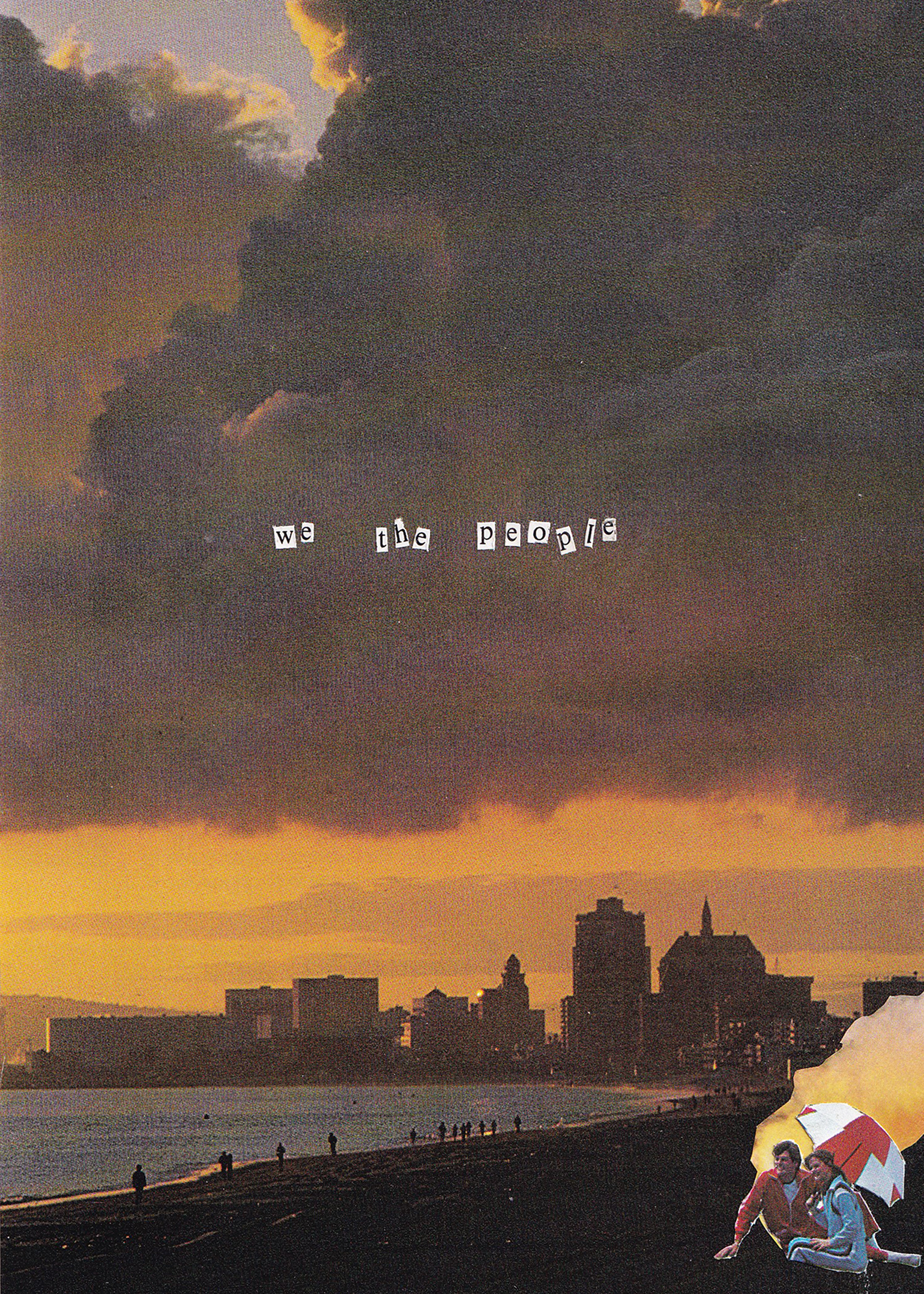 We The People 7x11.25" collage (2020)