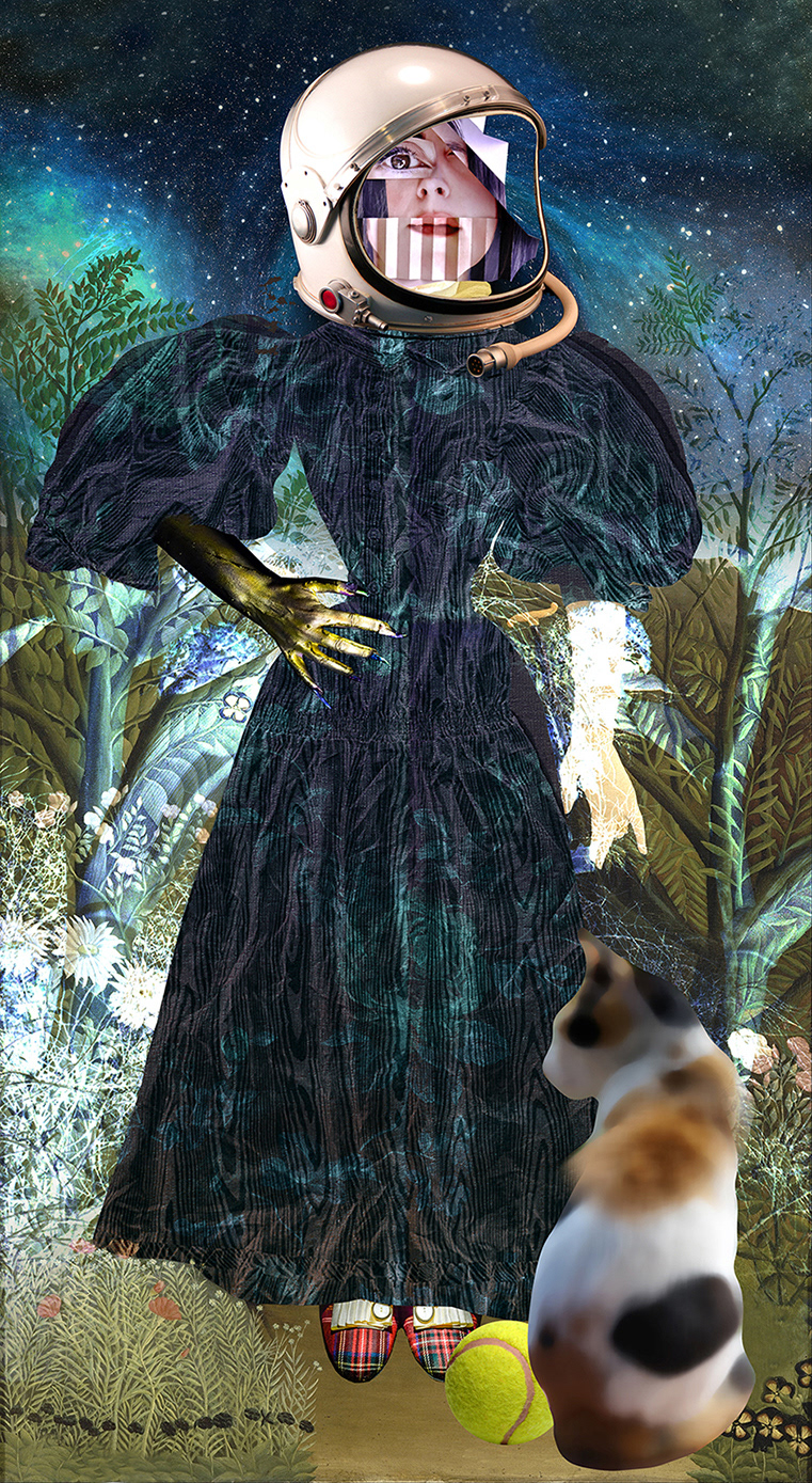 Portrait of Madame M (after Henri Rousseau) 