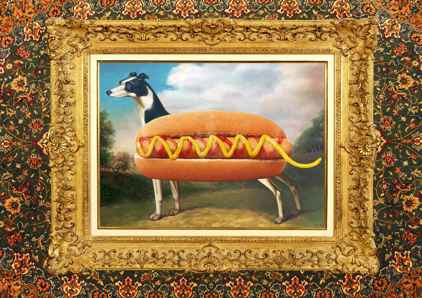 Hot dog dog