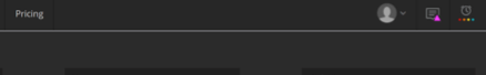 Badge element on Notifications header entry point