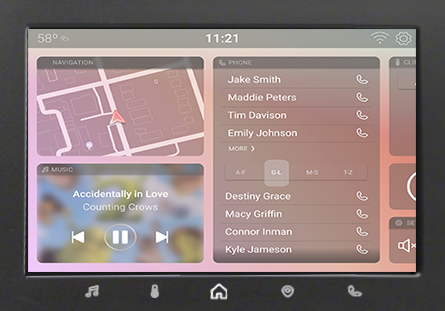 Customized for an on-the-go professional