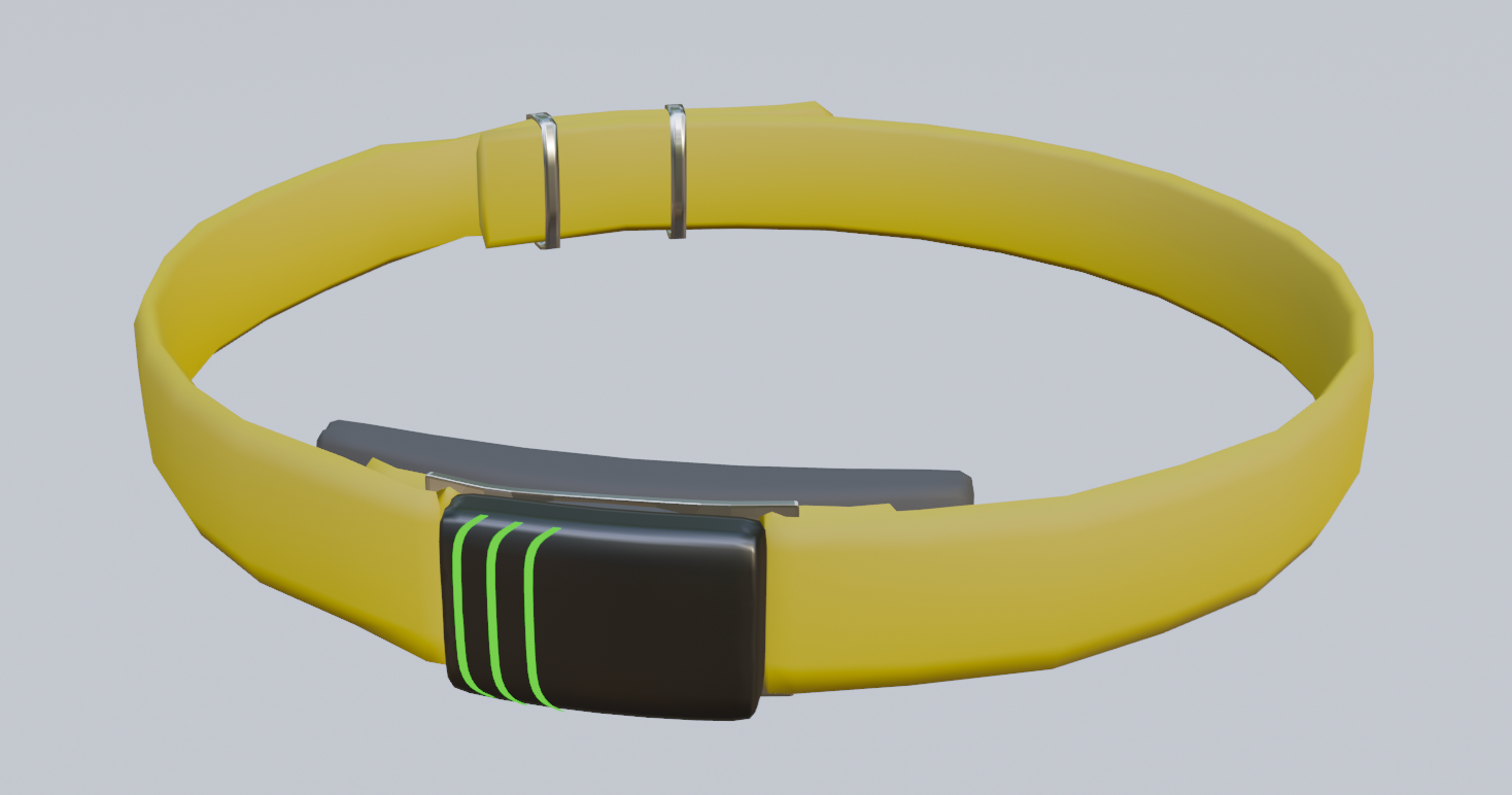 Second render of full collar