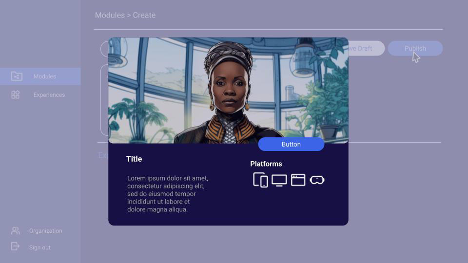 Dashboard - Experience