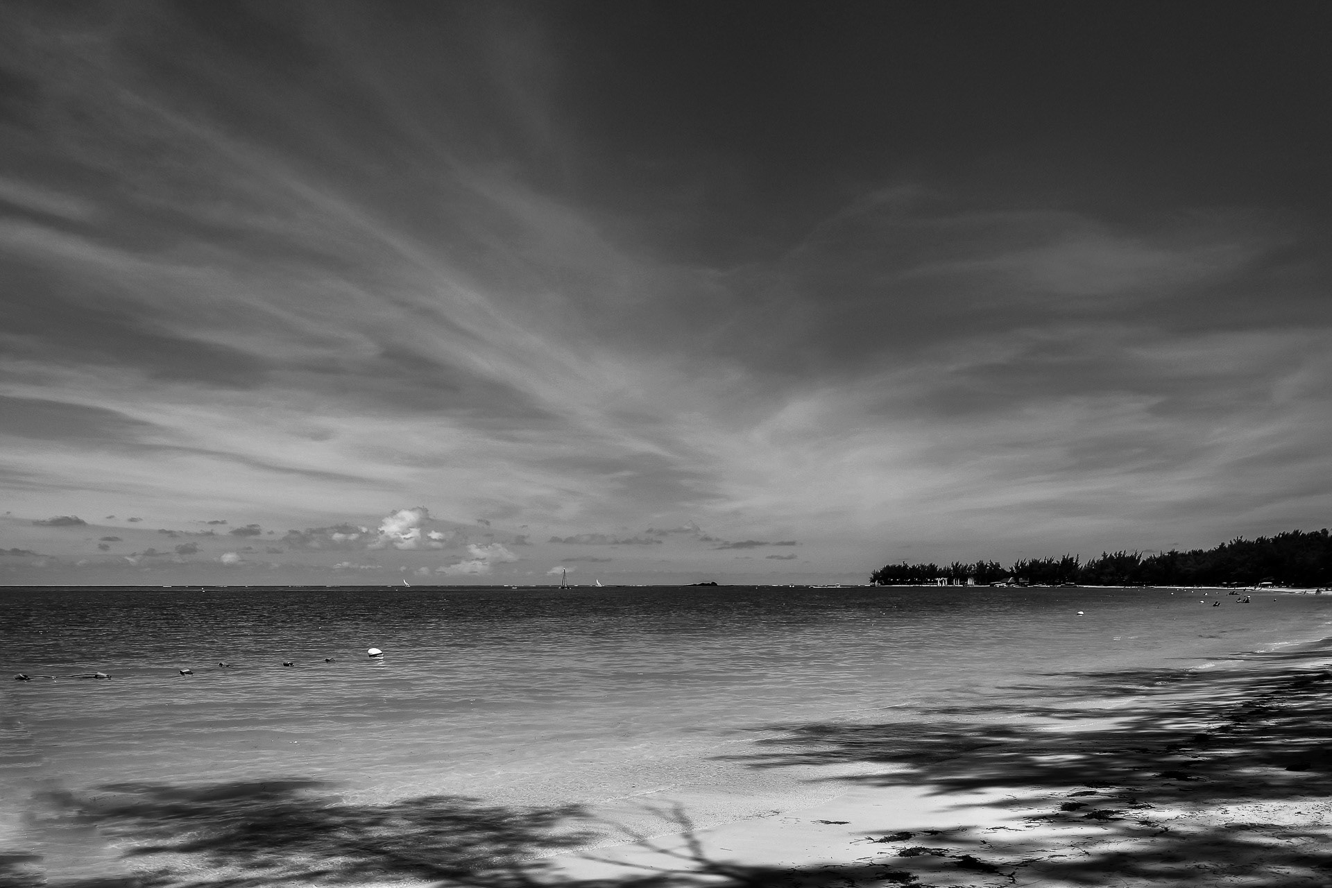 Mont Choisy Beach. Pamplemousses, Mauritius.