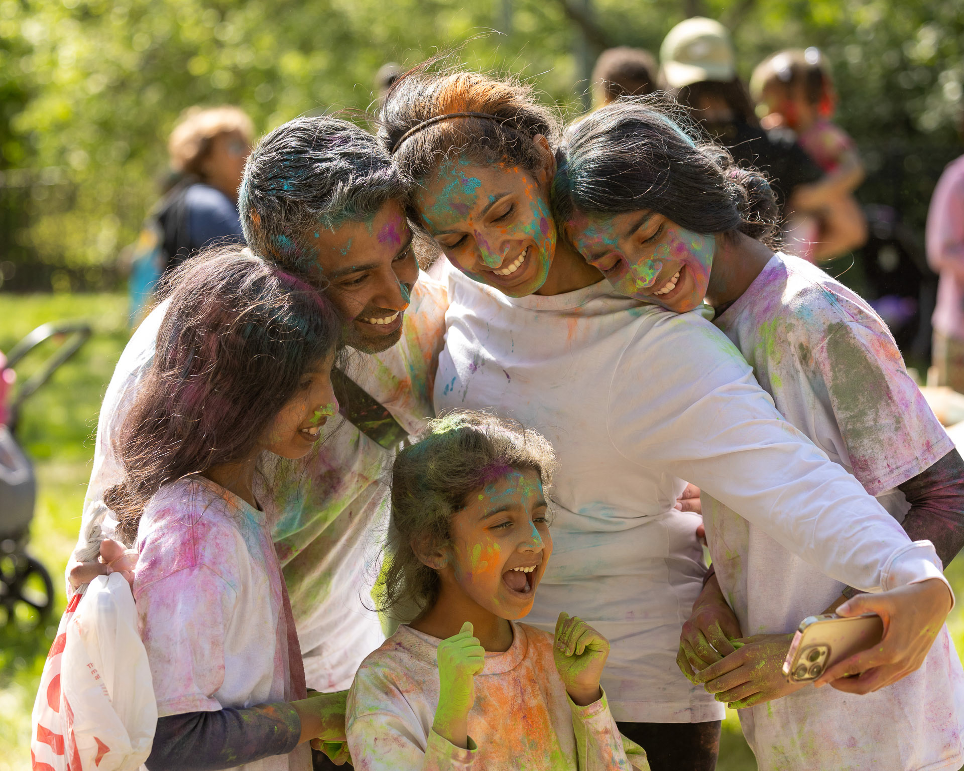 Holi Festival of Colors 2024. Philadelphia, PA.