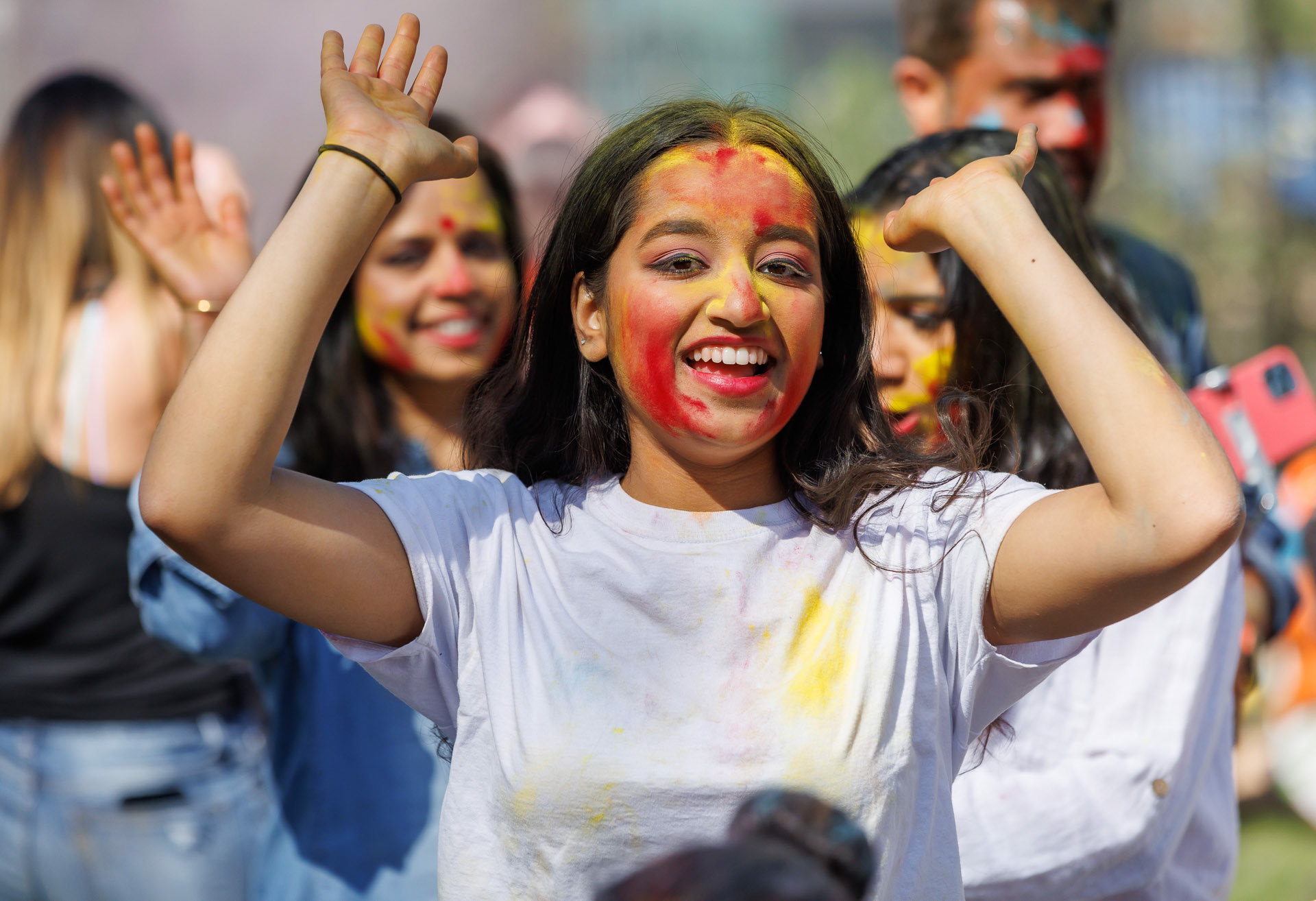 Holi Festival of Colors 2022. Philadelphia, PA.