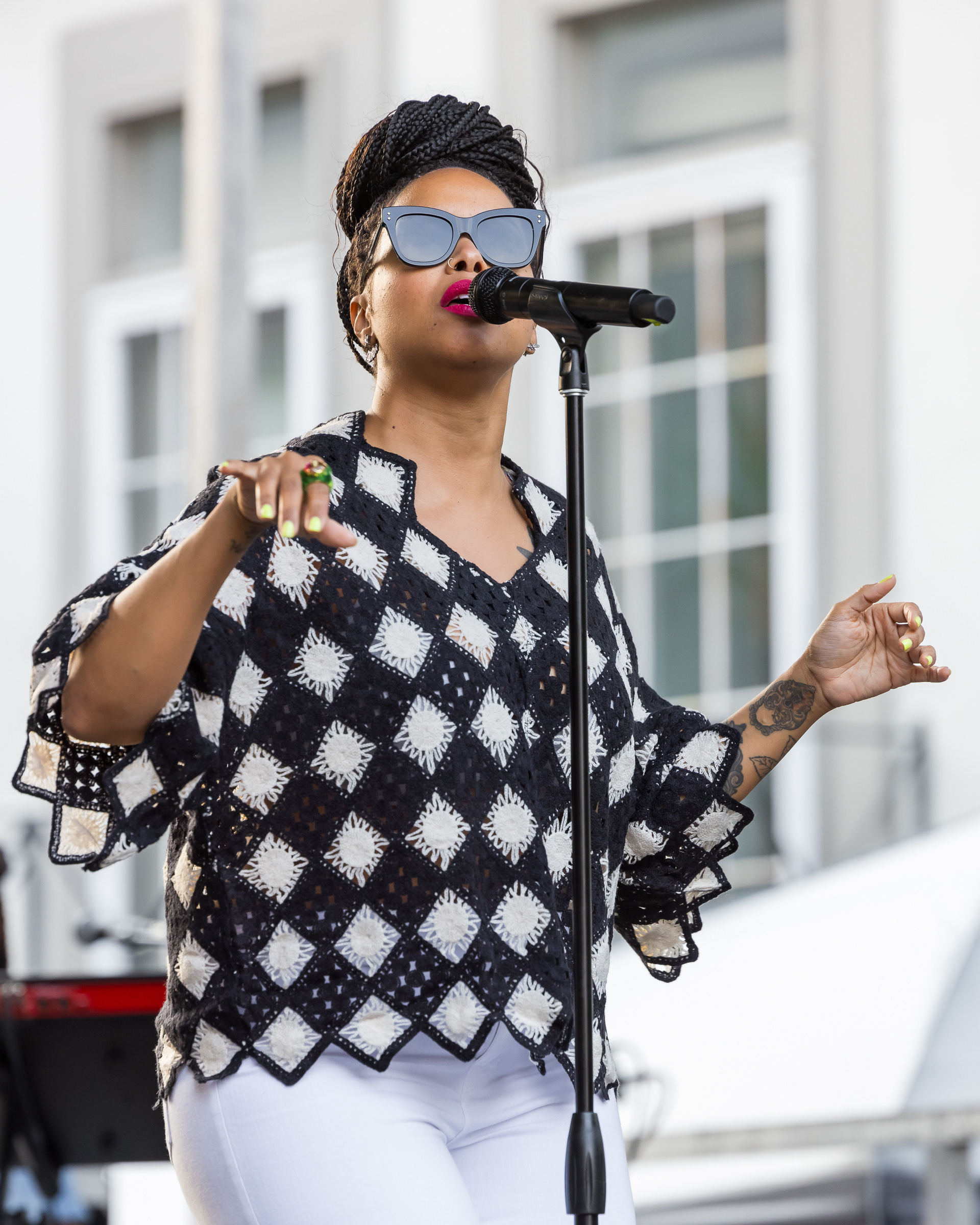 Chrisette Michelle. Odunde Festival 2023. Philadelphia, PA.
