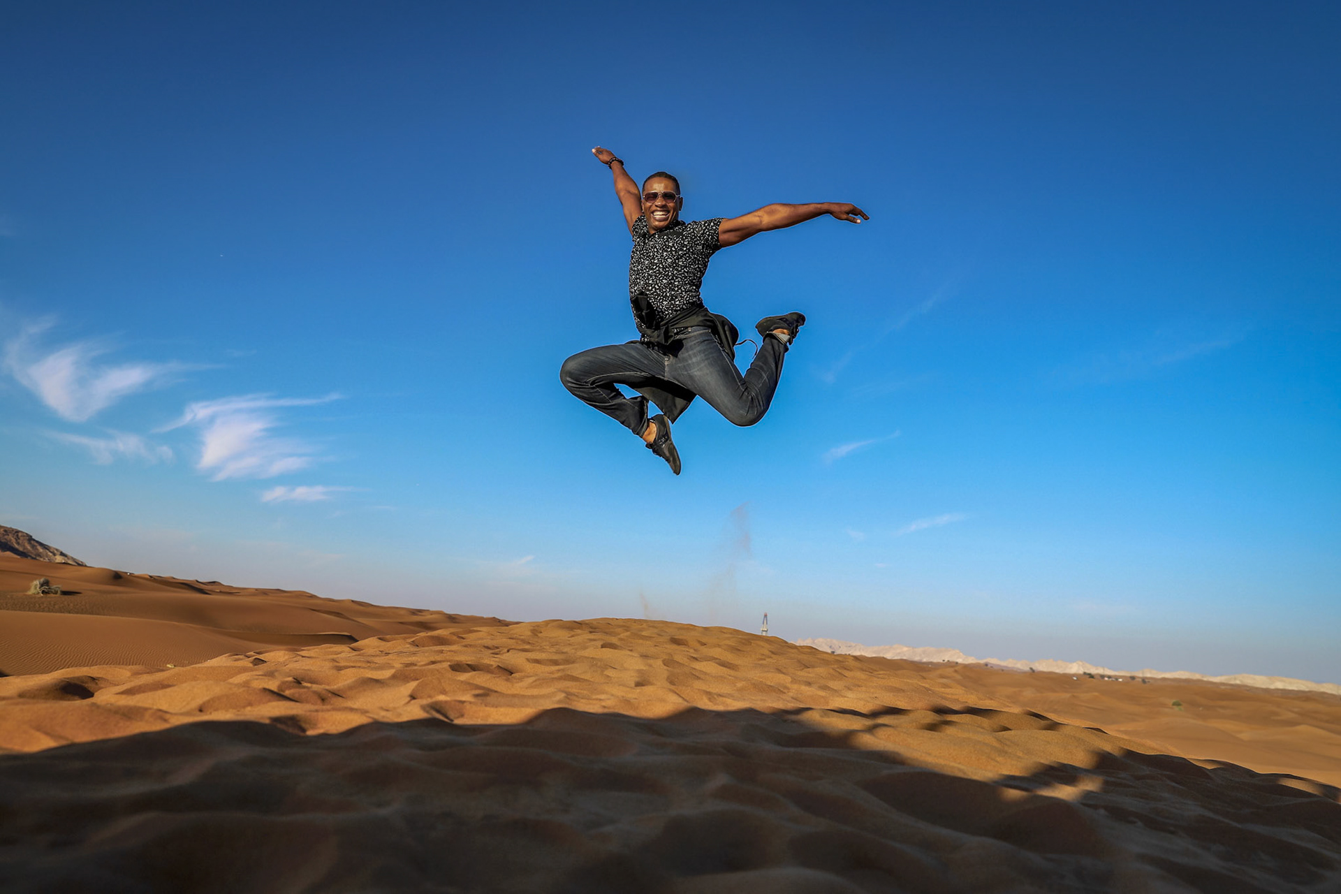 Al Madam Desert. United Arab Emirates.