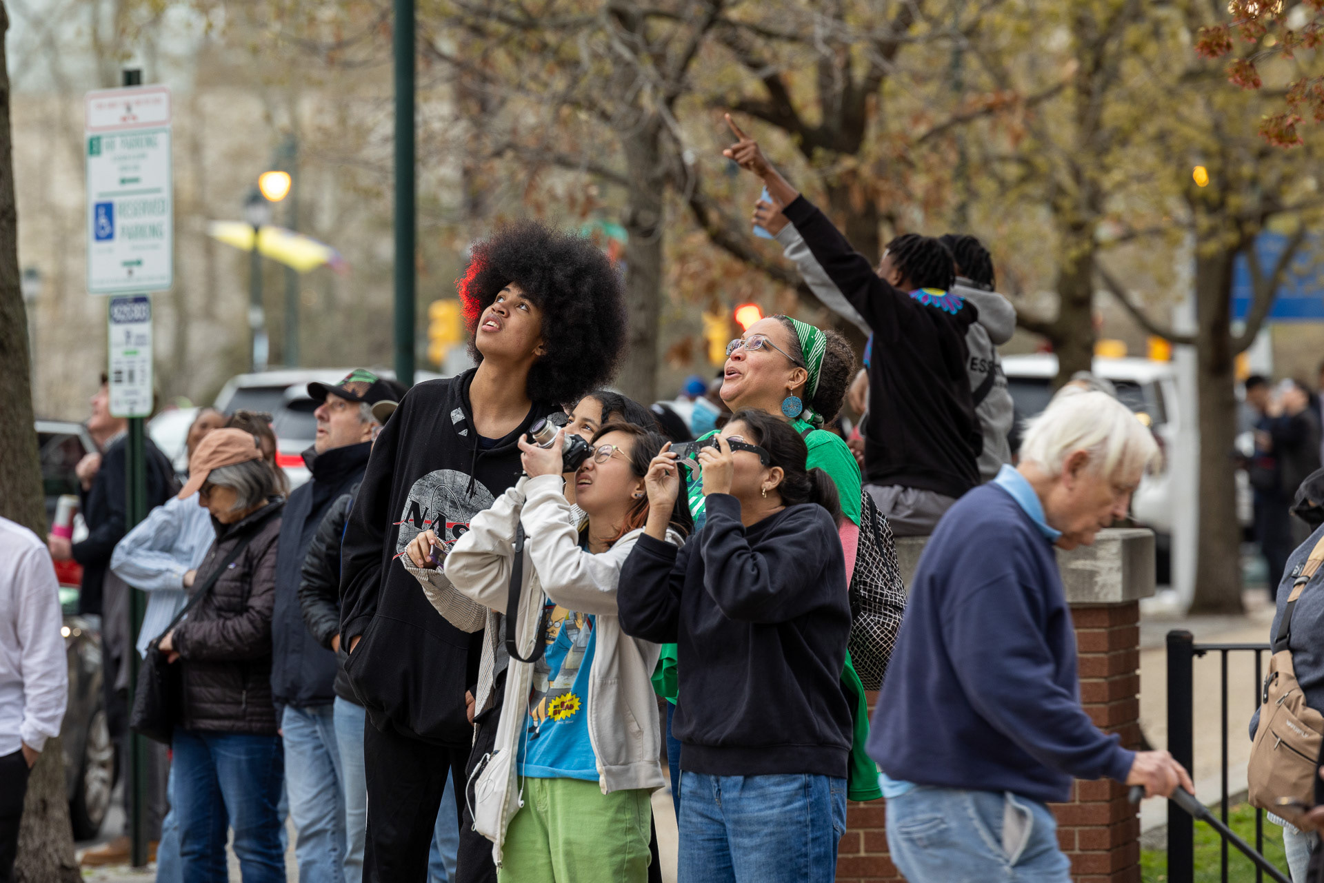 Franklin Institute's Solar Eclipse Viewing Party. Philadelphia, PA. 2024.
