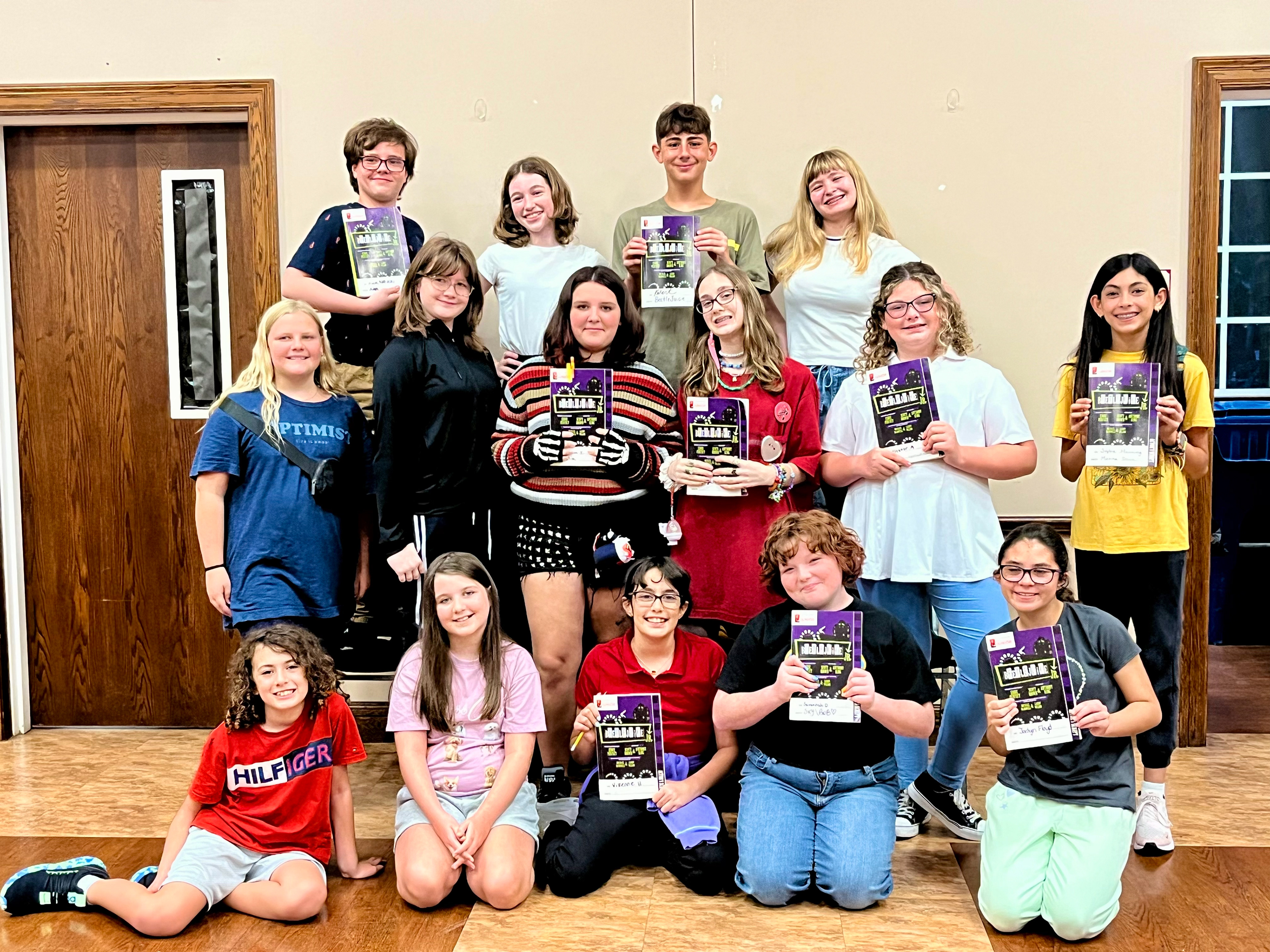 Beetlejuice Jr Rehearsal