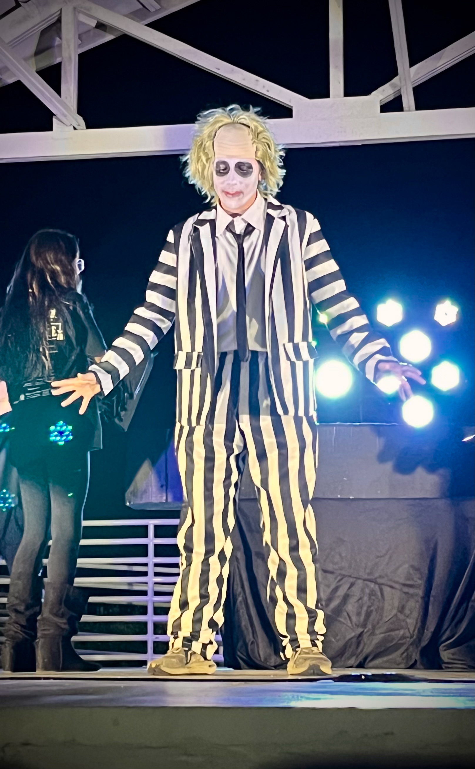 Beetlejuice Jr at Talent Show
