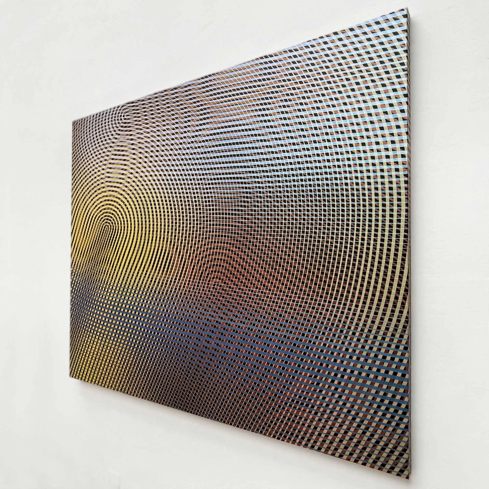 Laurent Galland "Construction répétitive 42", 2022