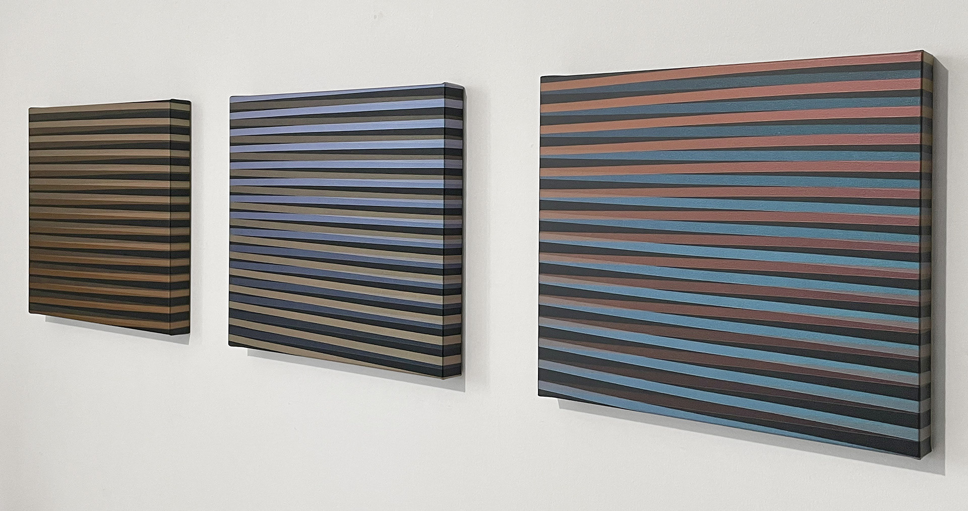 Laurent Galland, "constructions répétitives 44, 45 et 46"