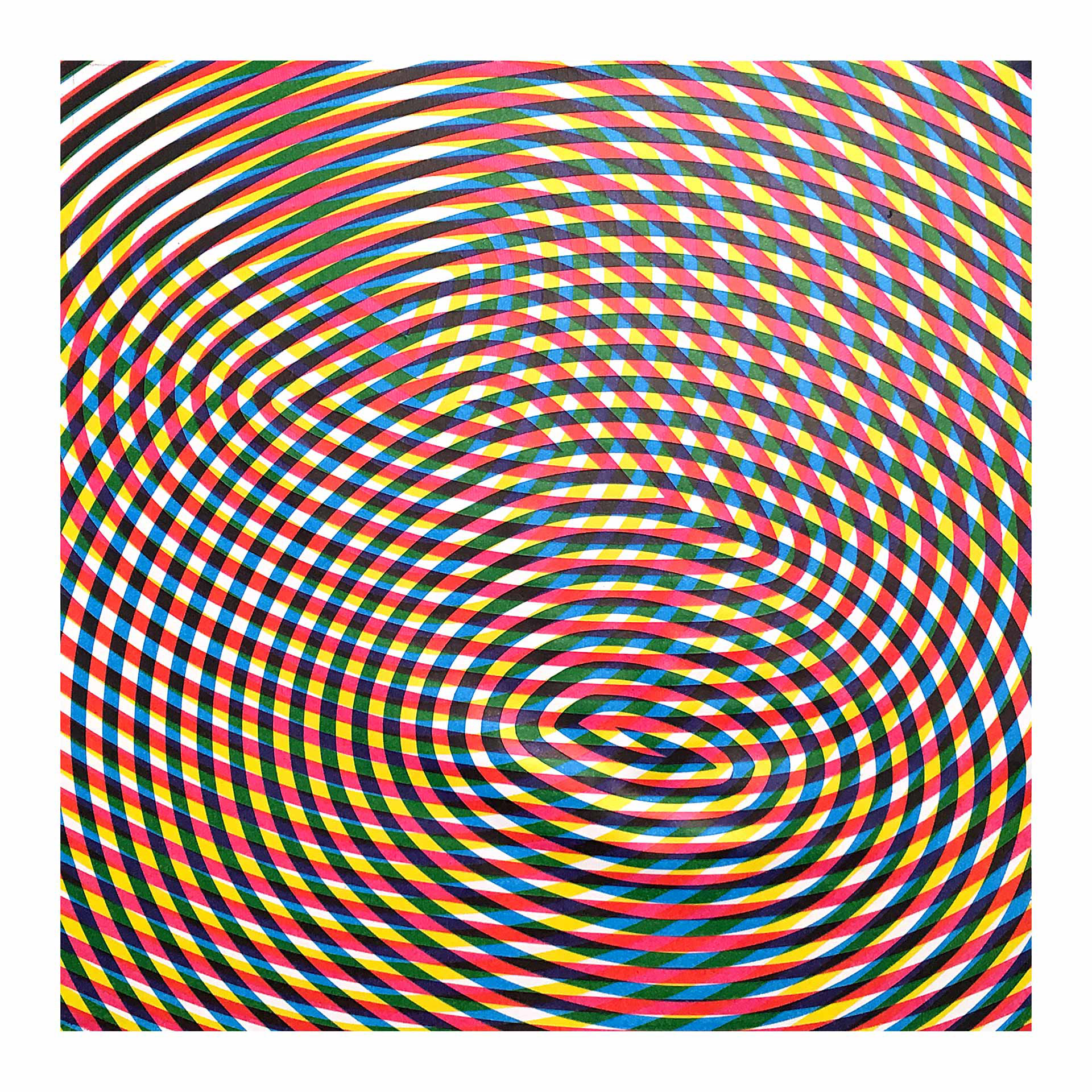 répétitive 1 - acryliques sur toile - 40 x 40cm - 2021