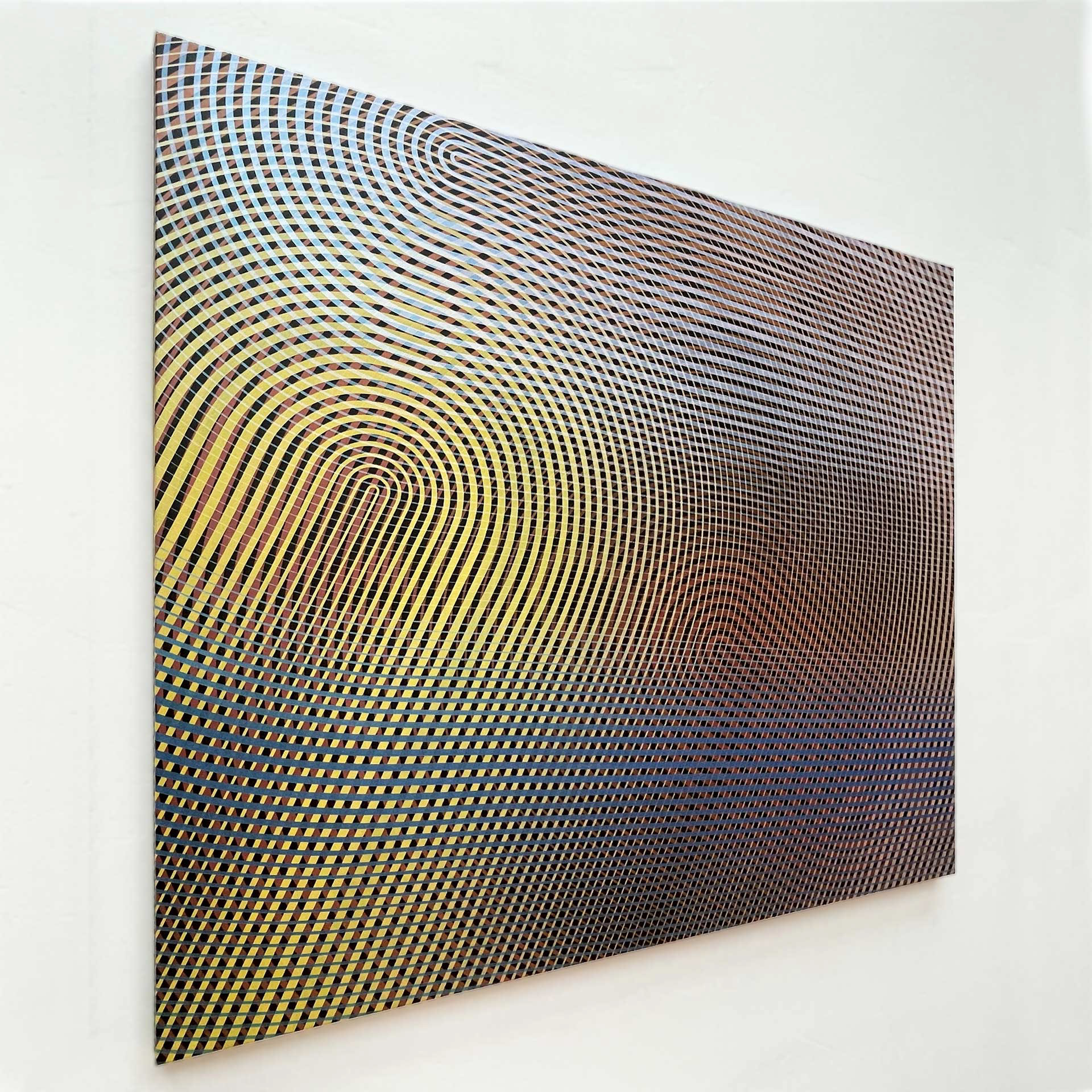 Laurent Galland "Construction répétitive 42", 2022