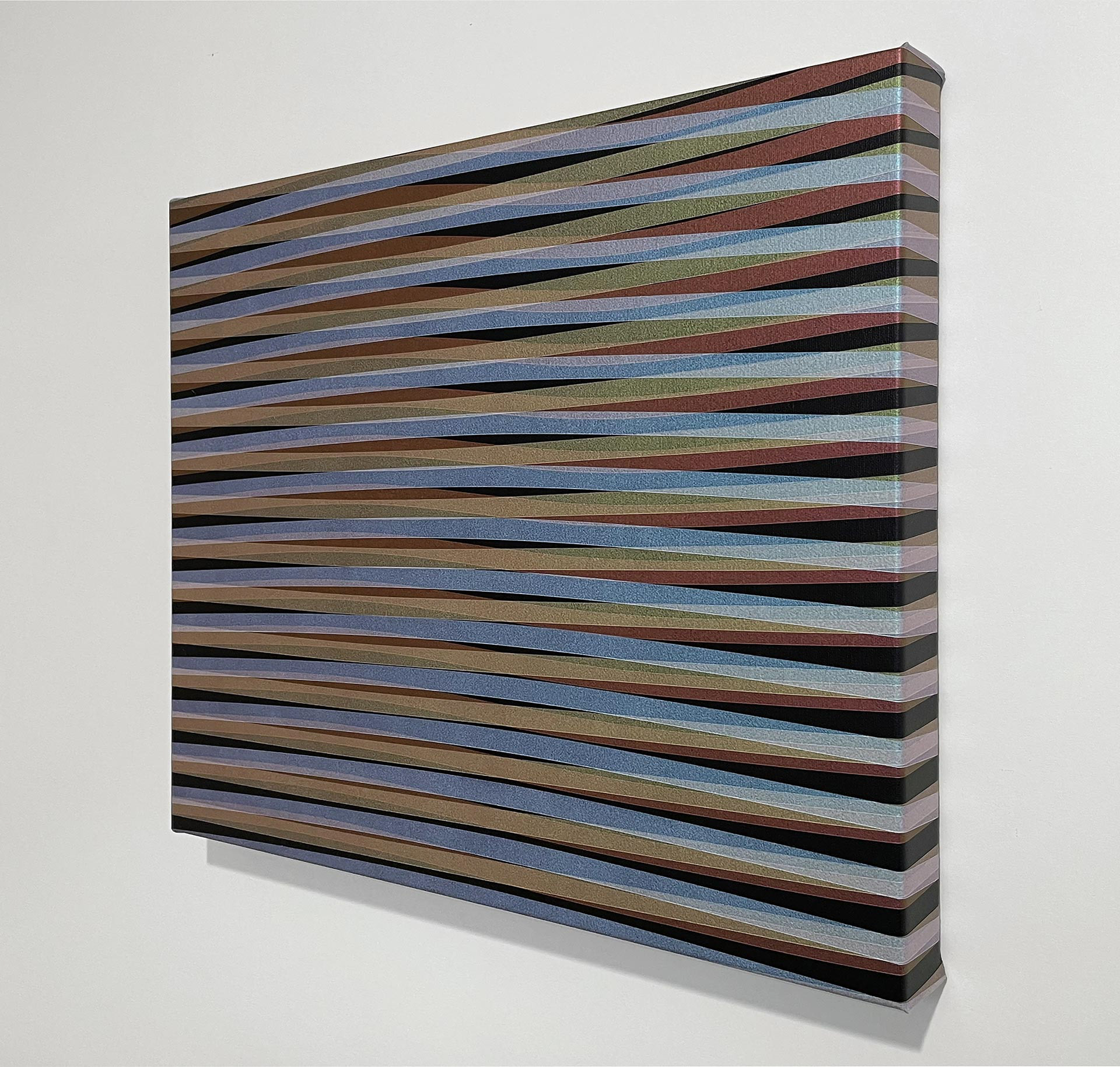 Laurent Galland, "construction répétitive 50", 2022