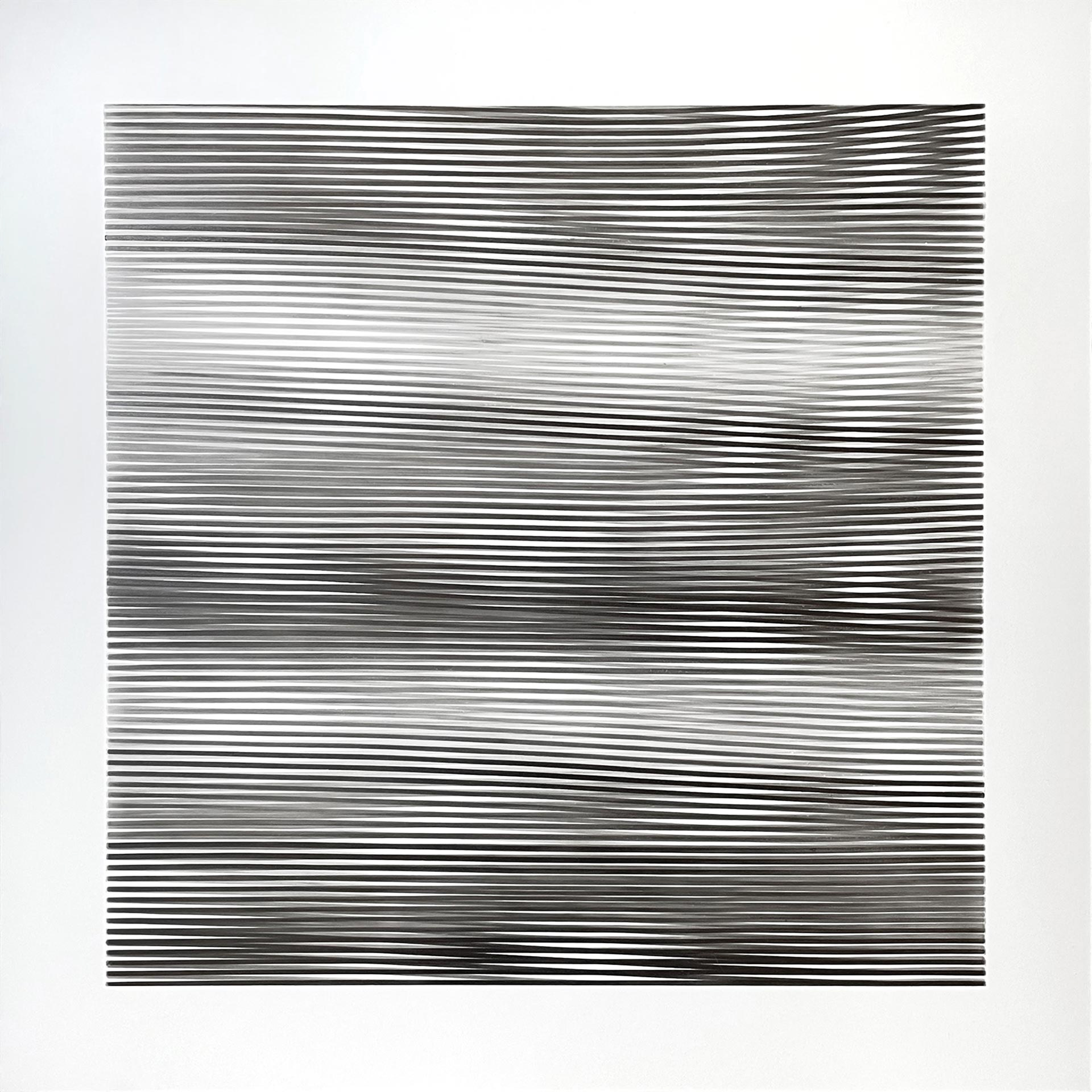 cathodique 2 - graphite sur Dibond - 50 x 50 cm - 2023