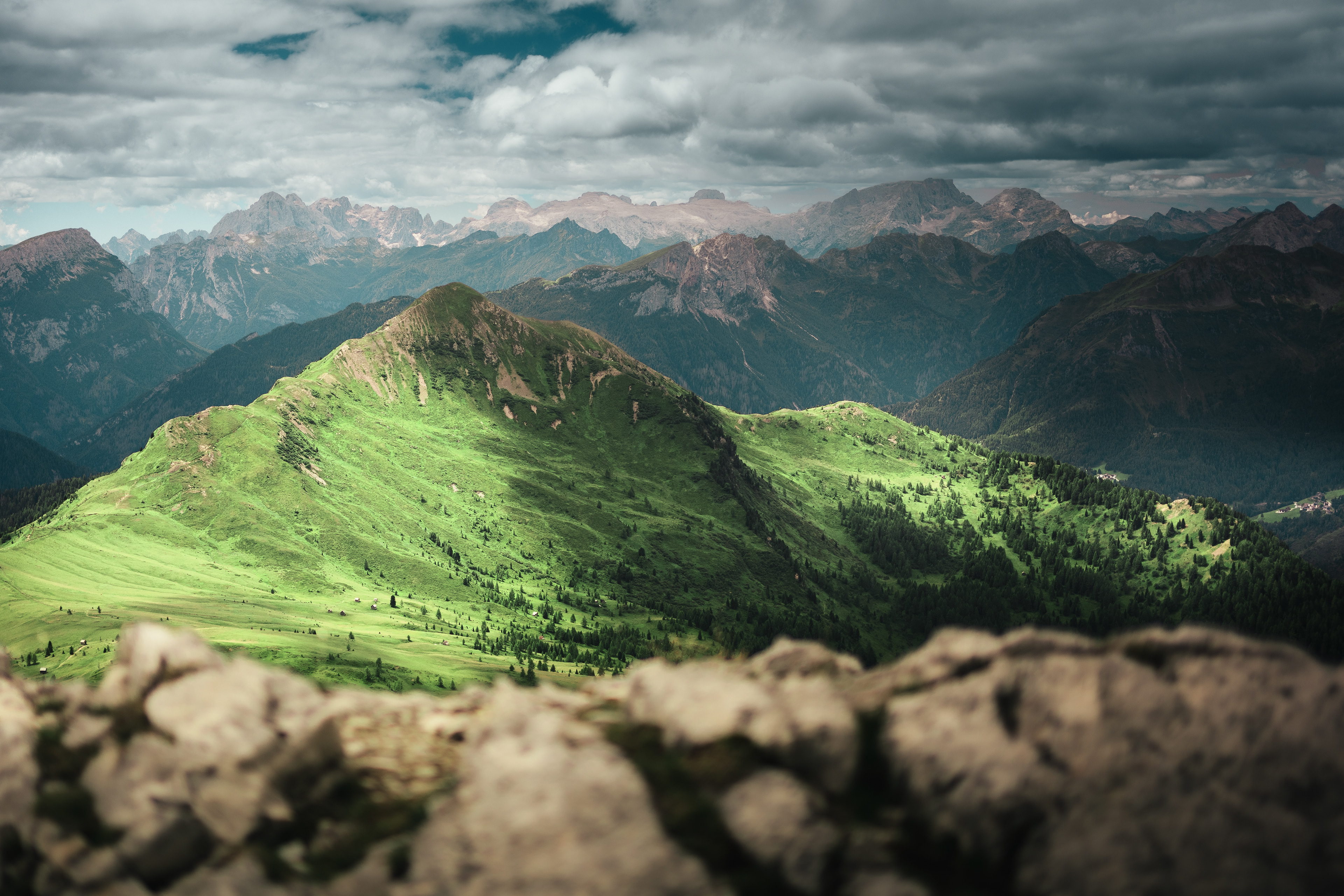 In cima alla Croda Negra