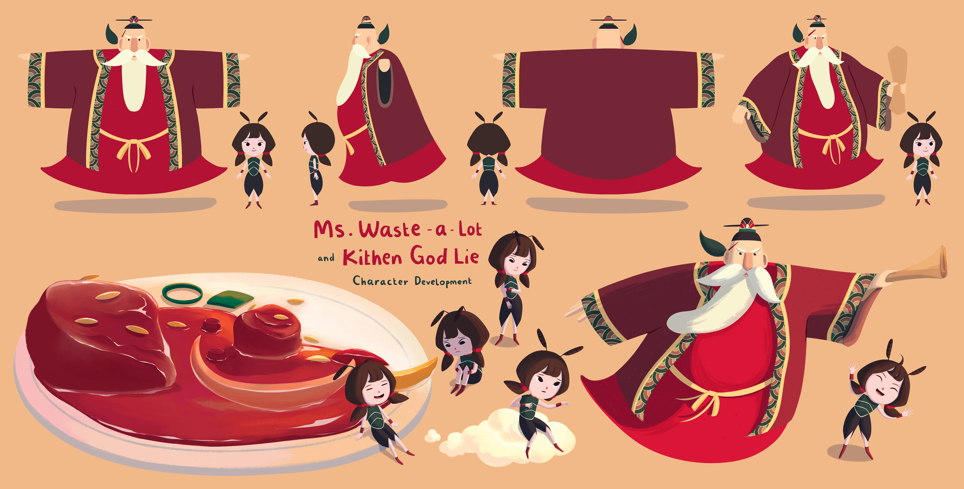 Character Design - Ms. Waste-a-lot Waste No More