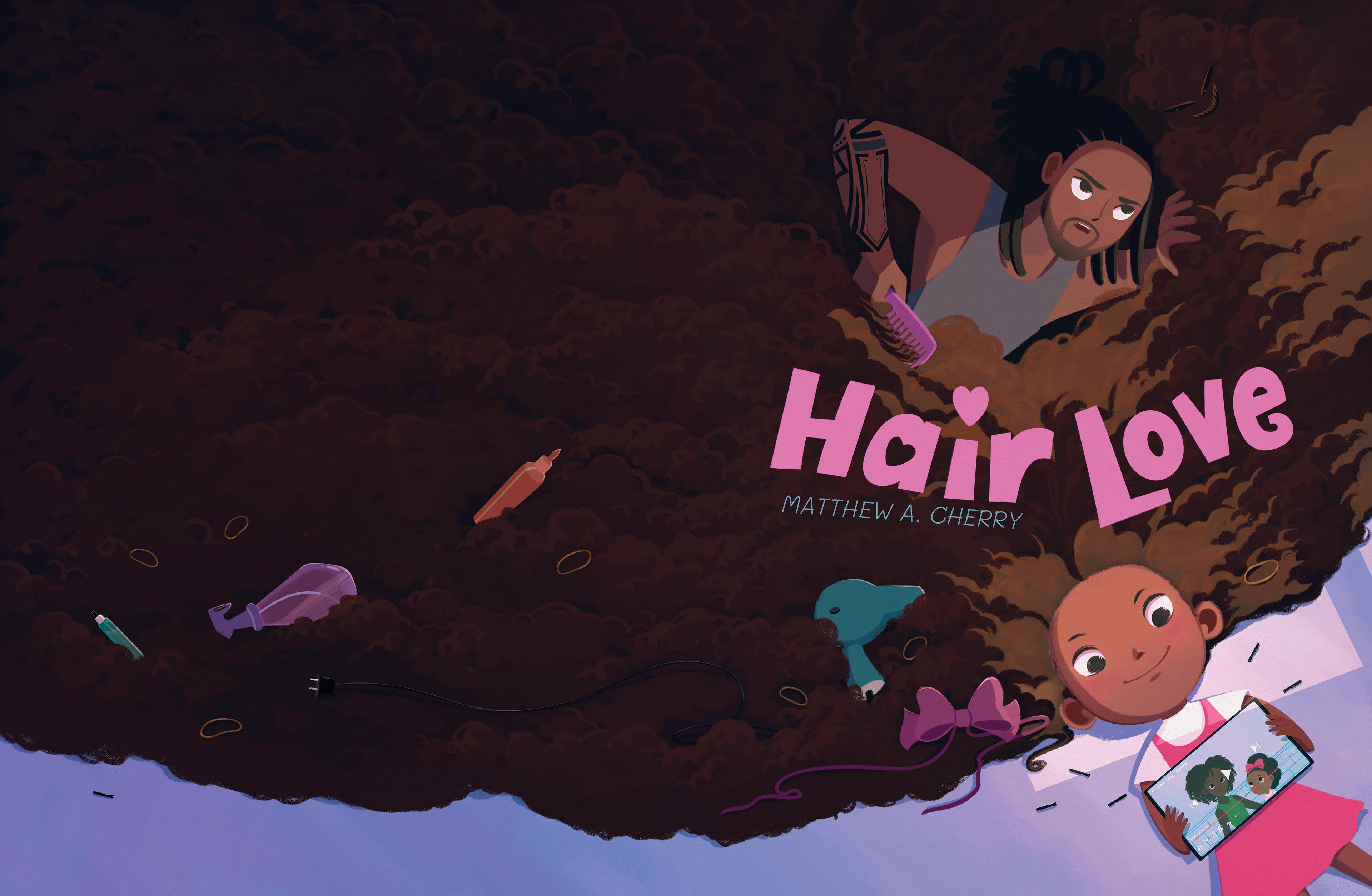 Book Cover - Hair Love by Matthew A. Cherry