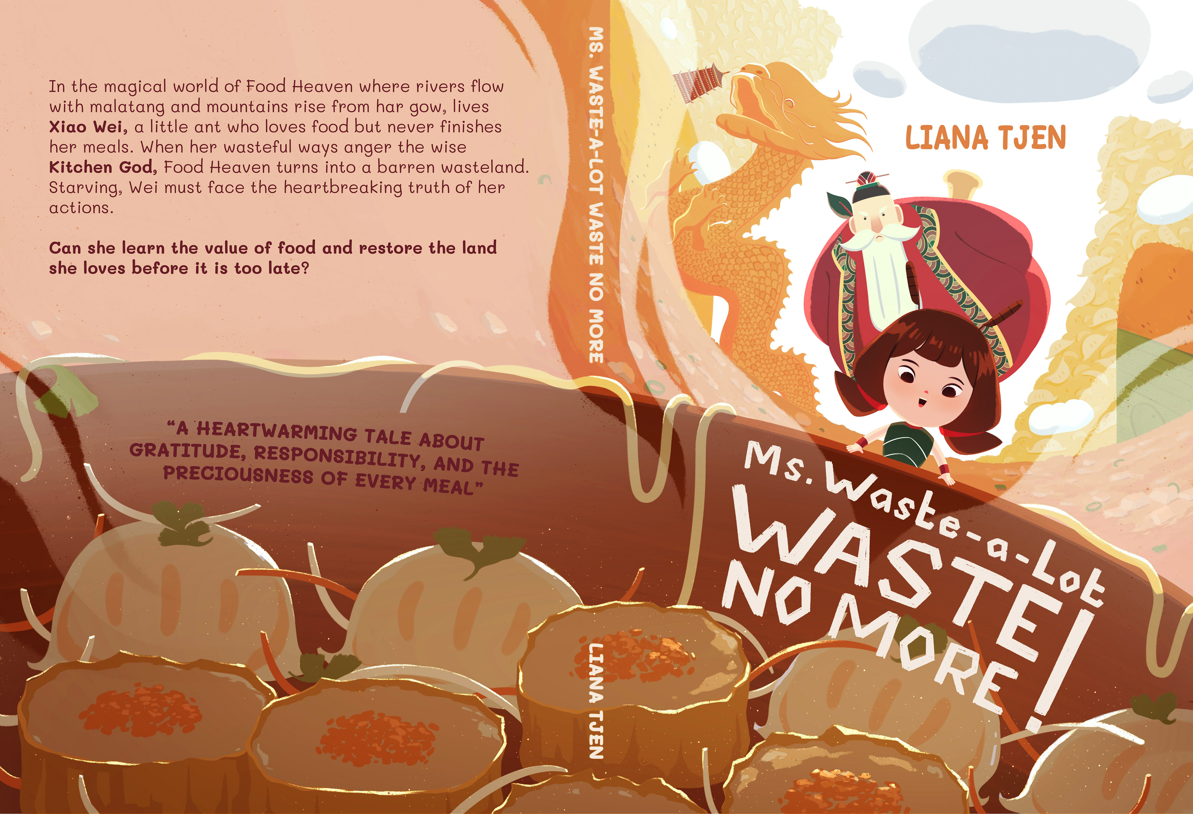 Book Cover - Ms. Waste-a-lot Waste No More