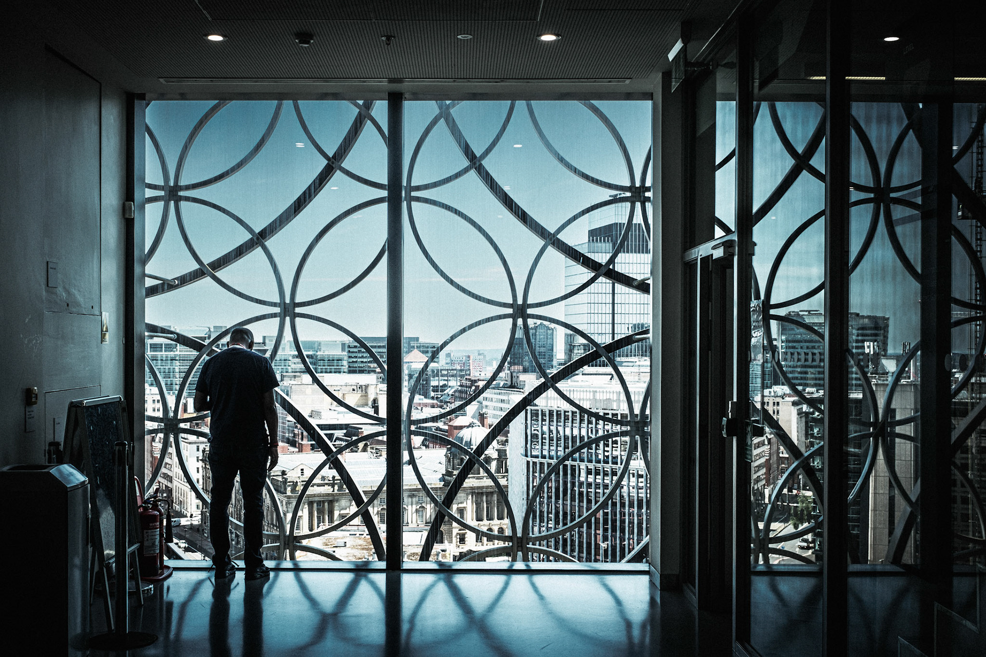 Taken inside Birmingham Library