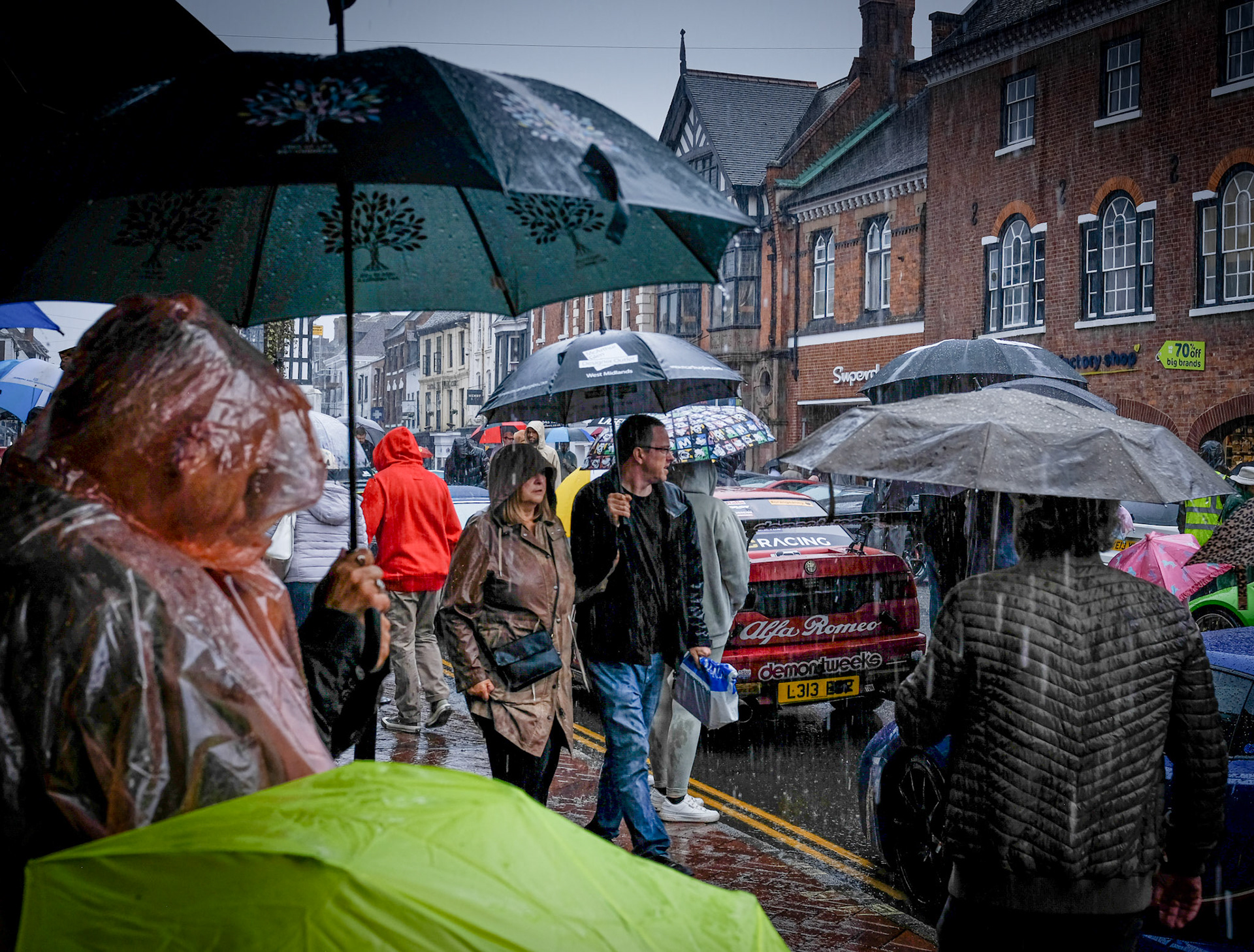 Rainy Day in Bridgnorth