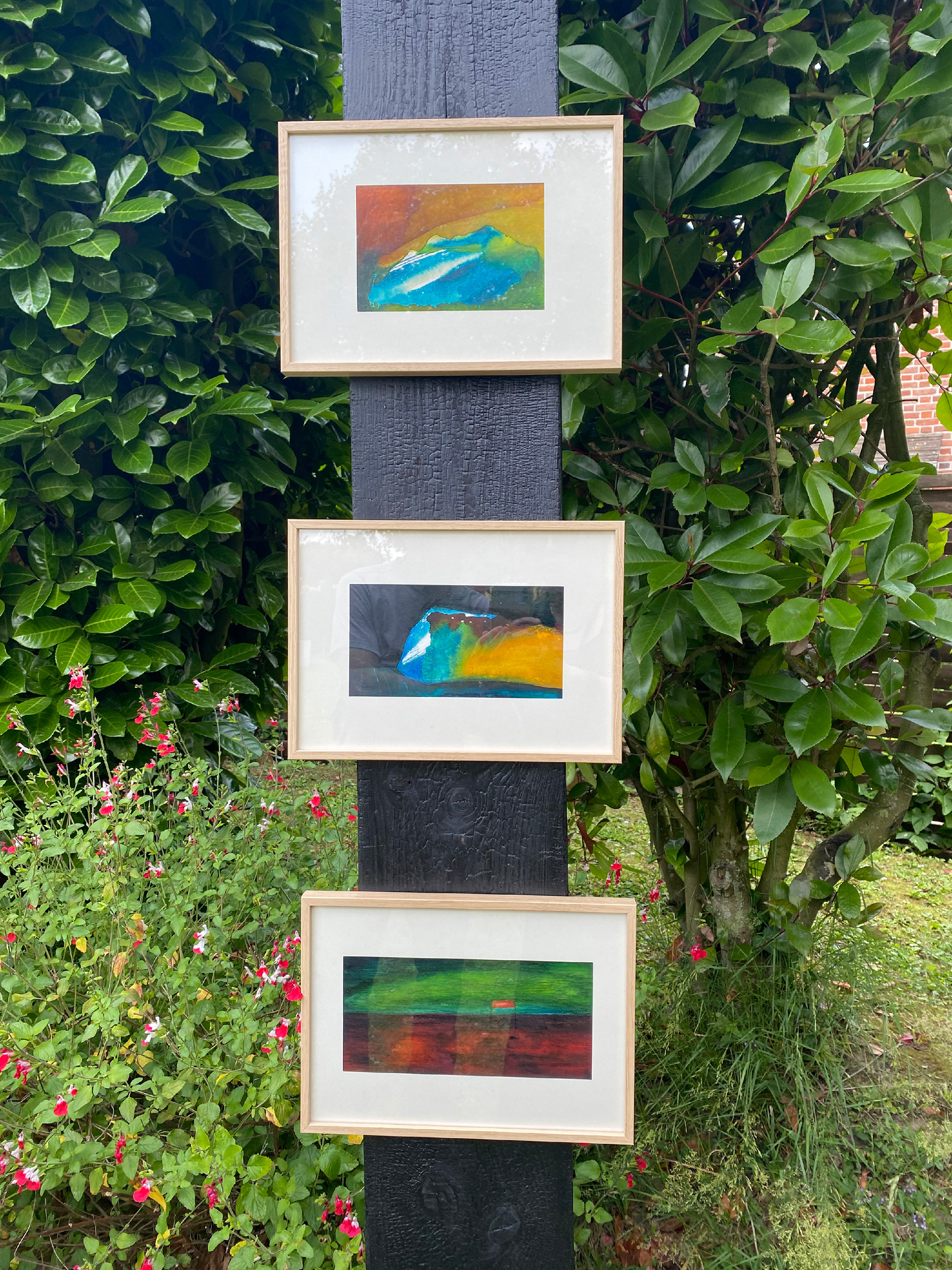 Exposition dans un jardin - Juin 2025