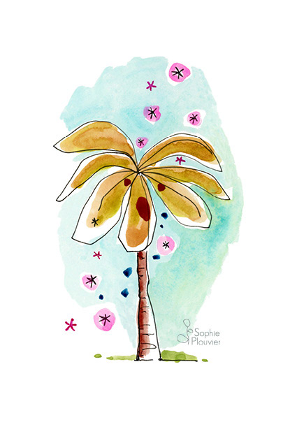 aquarelle Sophie Plouvier