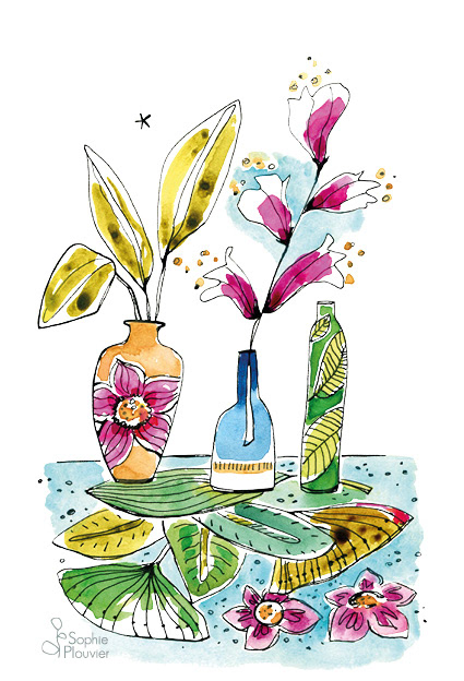 aquarelle Sophie Plouvier